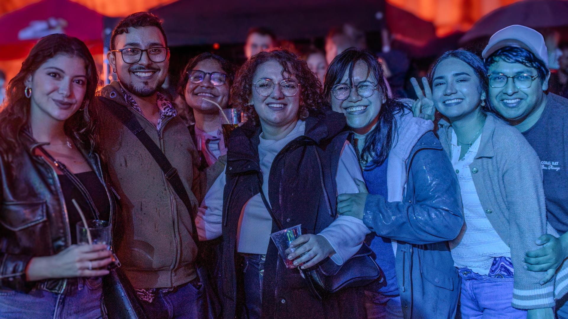 Partystimmung am Marktplatz beim Altstadtfest Amberg. (Bild: Marina Gube)