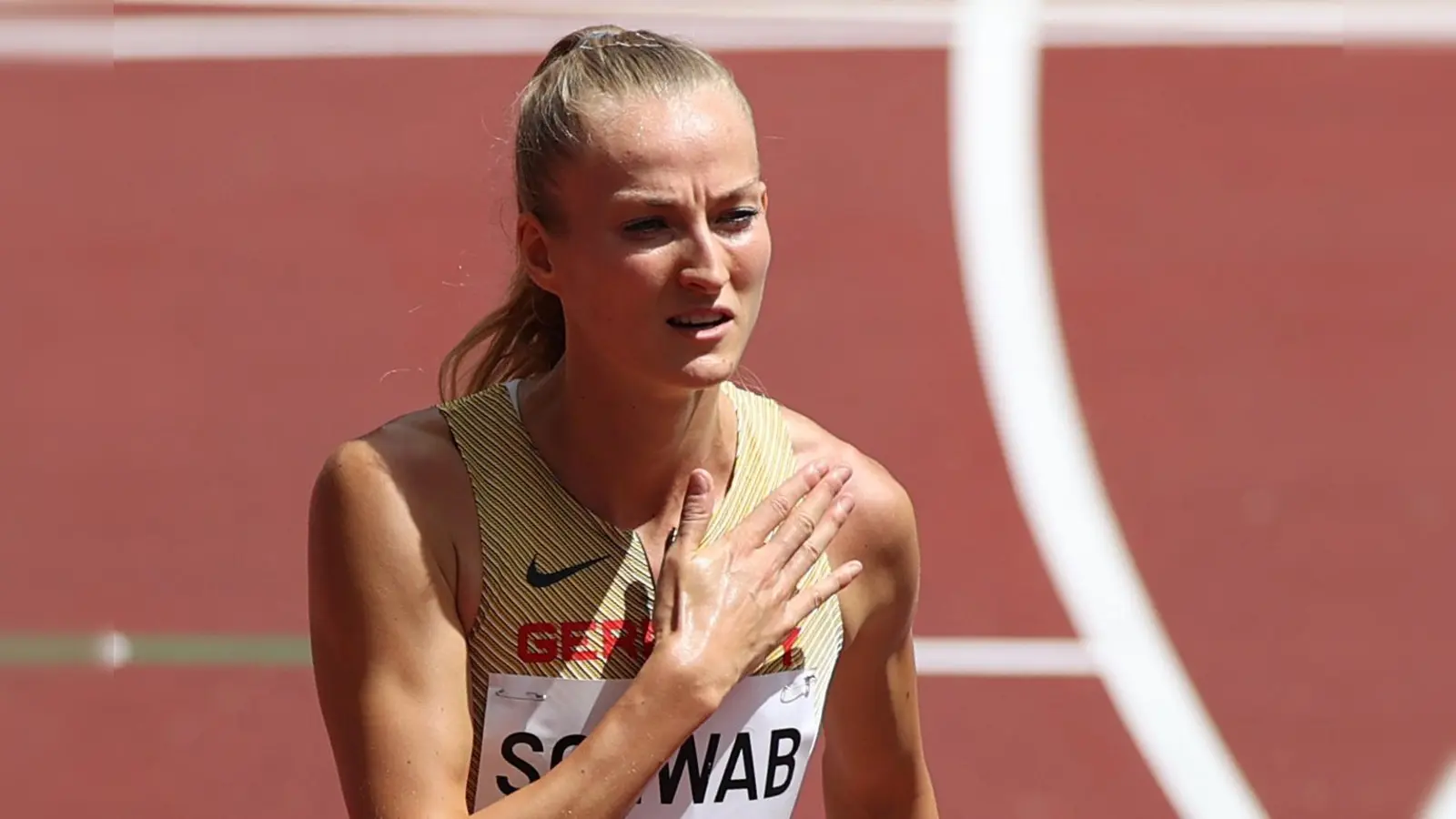 Corinna Schwab aus Amberg war 2021 bei den olympischen Spielen dabei, 2024 verpasste sie.  (Bild: Oliver Weiken/dpa)