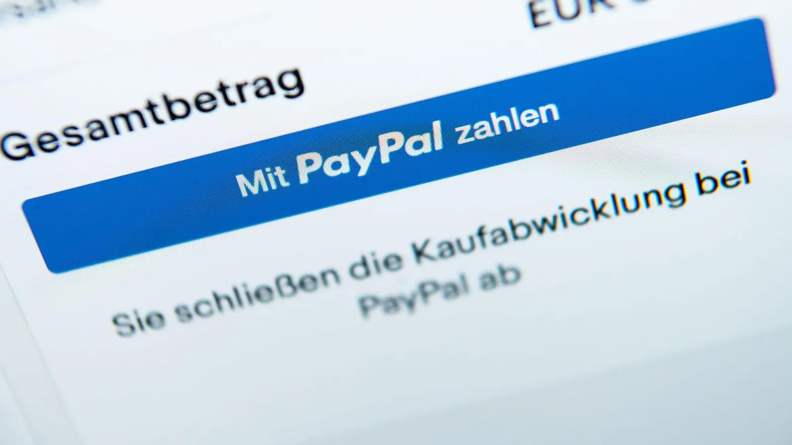 Bei Paypal sind Sicherheitssysteme ausgefallen, die betrügerische Lastschriften herausfiltern sollen. (Bild: Silas Stein/dpa)