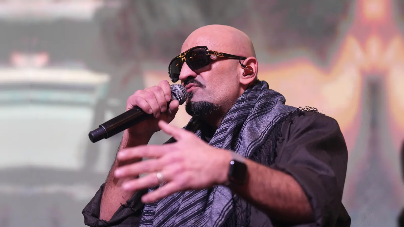 Der bekannte Rapper Xatar ist gestorben. (Bild: Marcus Brandt/dpa)