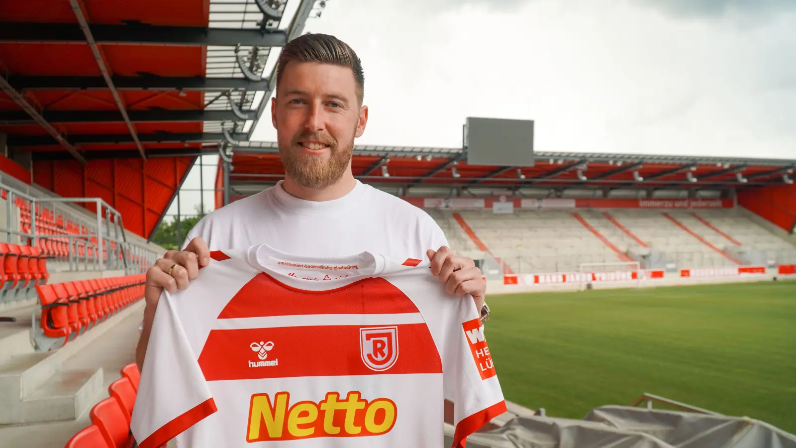 Christian Kühlwetter trägt künftig das Jahn-Trikot. (Bild: Liedl/SSV Jahn)