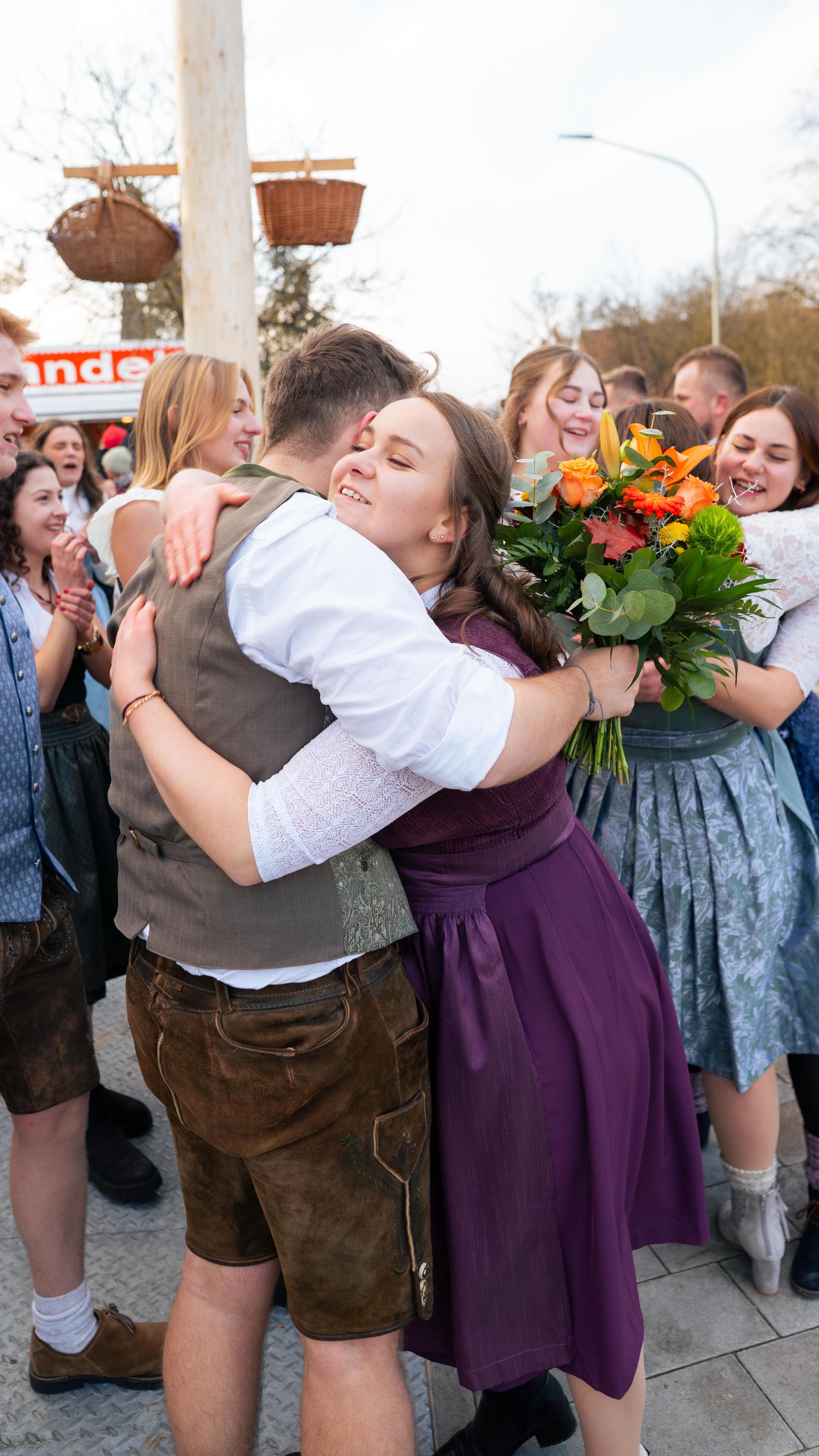 Thansüßer Kirwa am Sonntag.  (Bild: Hannes Stock)
