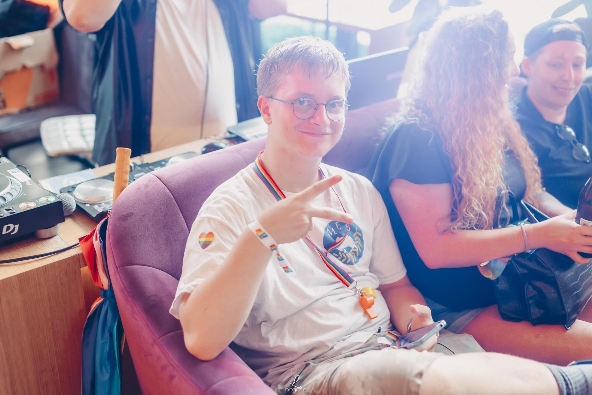 Die Bilder von der Afterparty des CSD's in Amberg 2023 aus dem Beanery.  (Bild: Leonie Hartung)