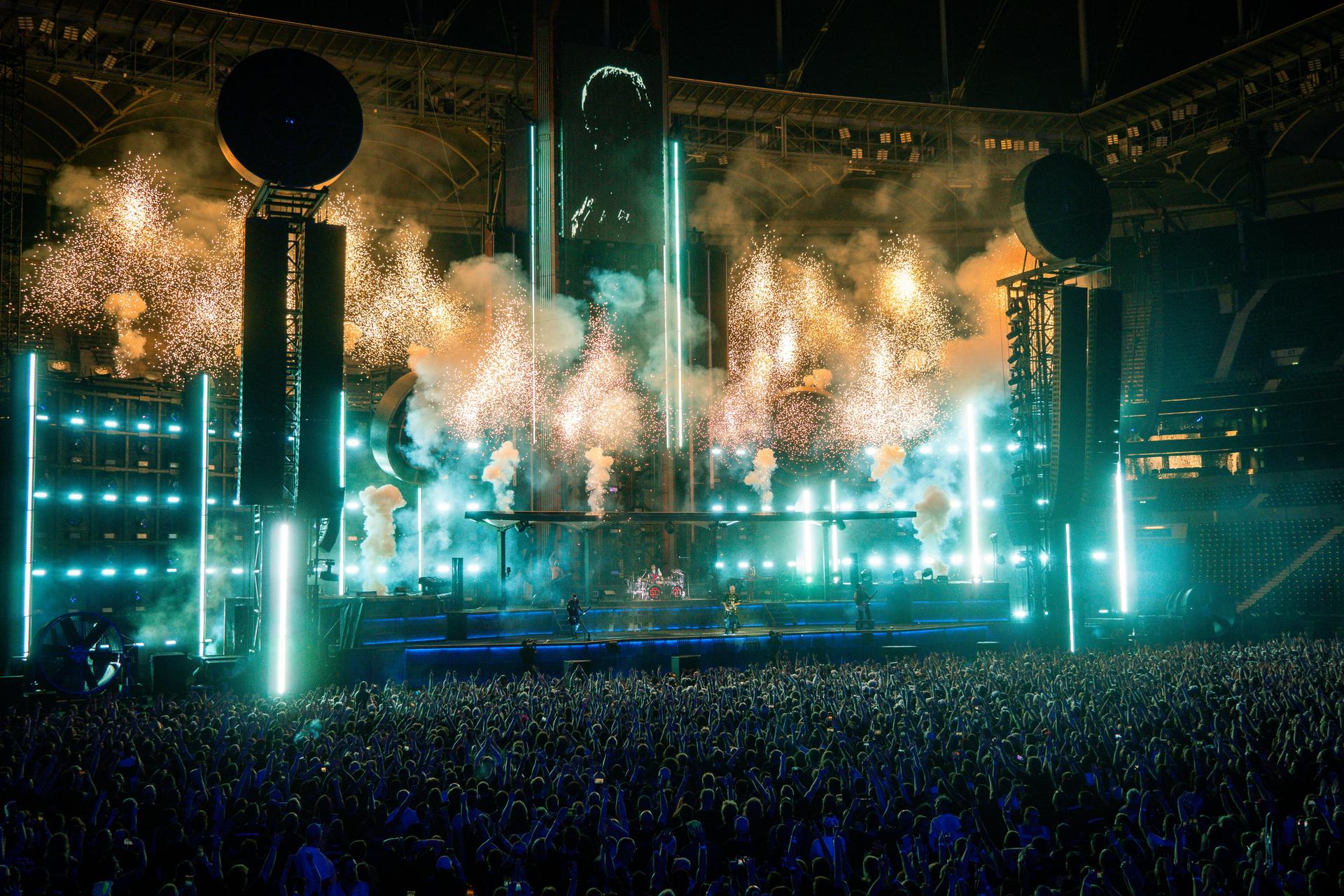 Felix Baumgartner aus Neustadt/WN fotografierte das Rammstein-Konzert in Frankfurt. (Bild: Felix Baumgartner)