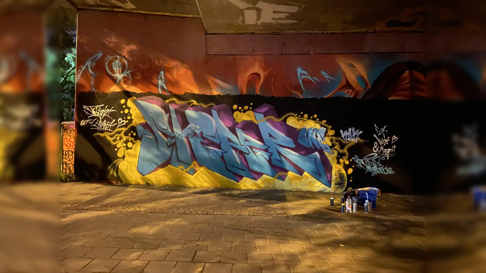 Am 18. Mai könnt ihr in Amberg eure Graffiti-Skills zeigen.  (Bild: Tizian Kick)
