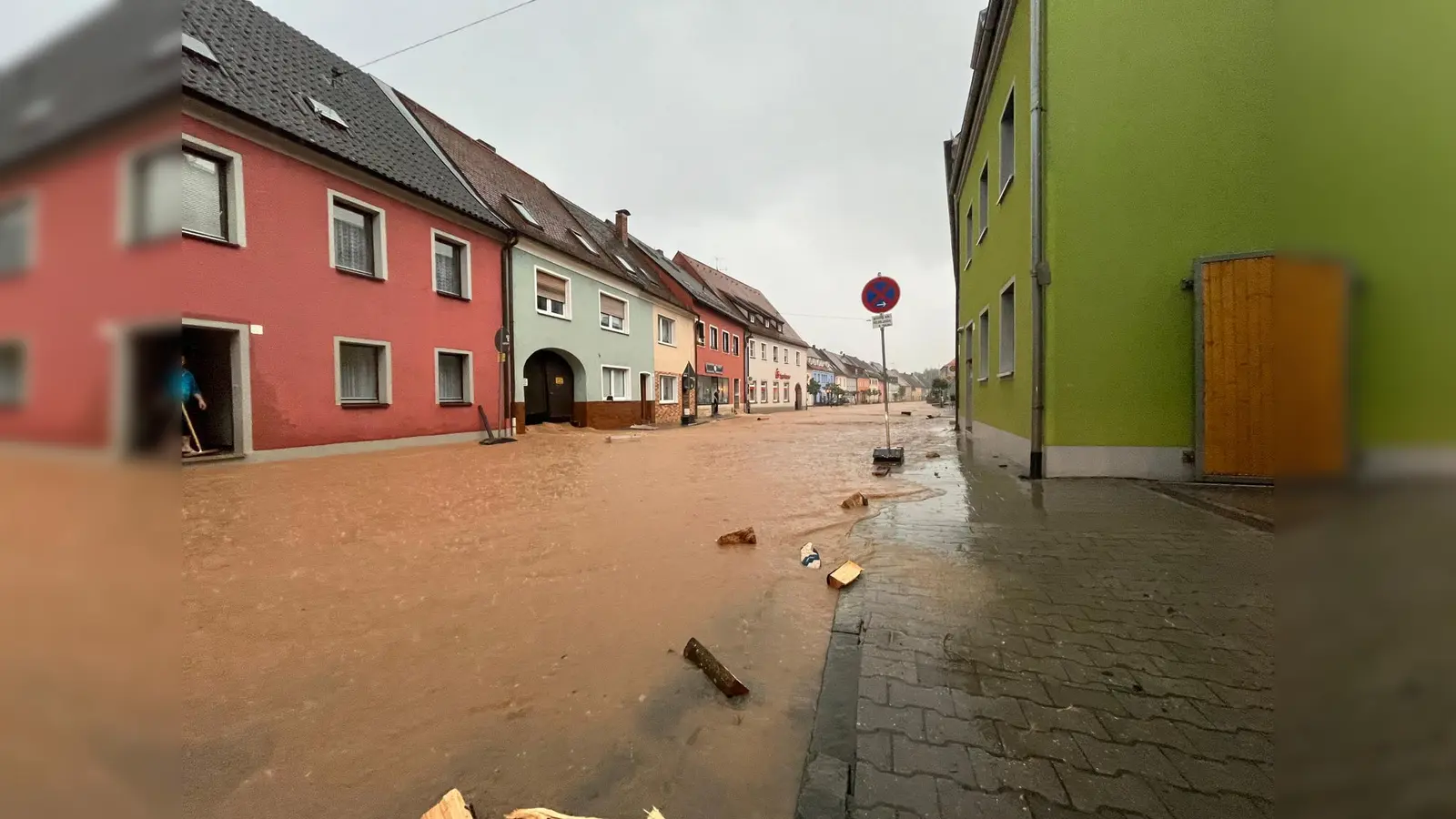 Hochwasser Hahnbach 2024 (Bild: upl)