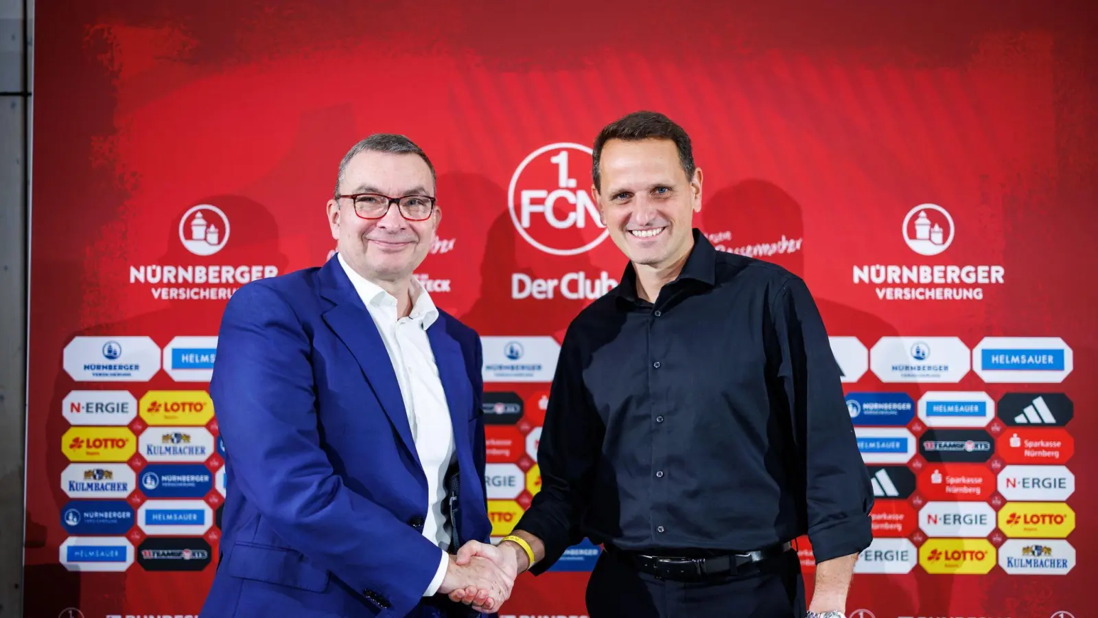 Vorstellung des neuen Sportvorstands des 1. FC Nürnberg Joti Chatzialexiou. (Bild: Daniel Karmann/dpa)