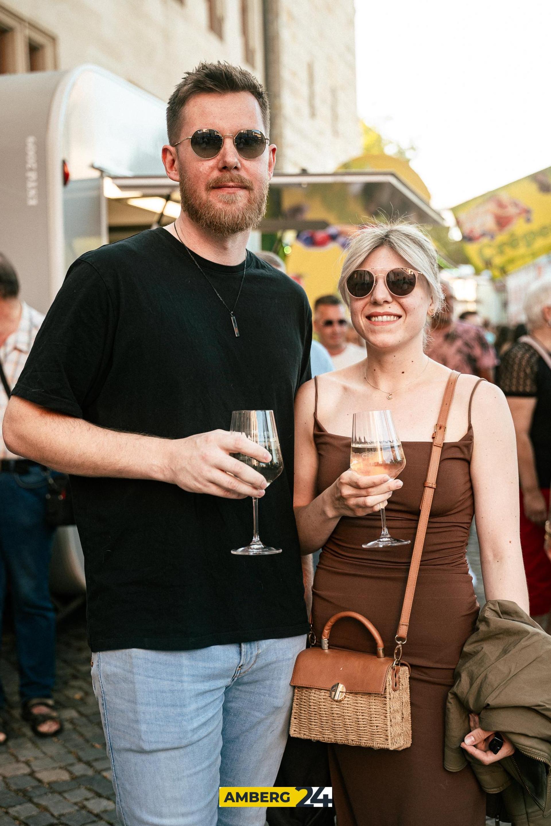 Einen ganz eigenen Vibe gab's auf dem Altstadtfest im Innenhof des Landratsamts! (Bild: David Mueller)