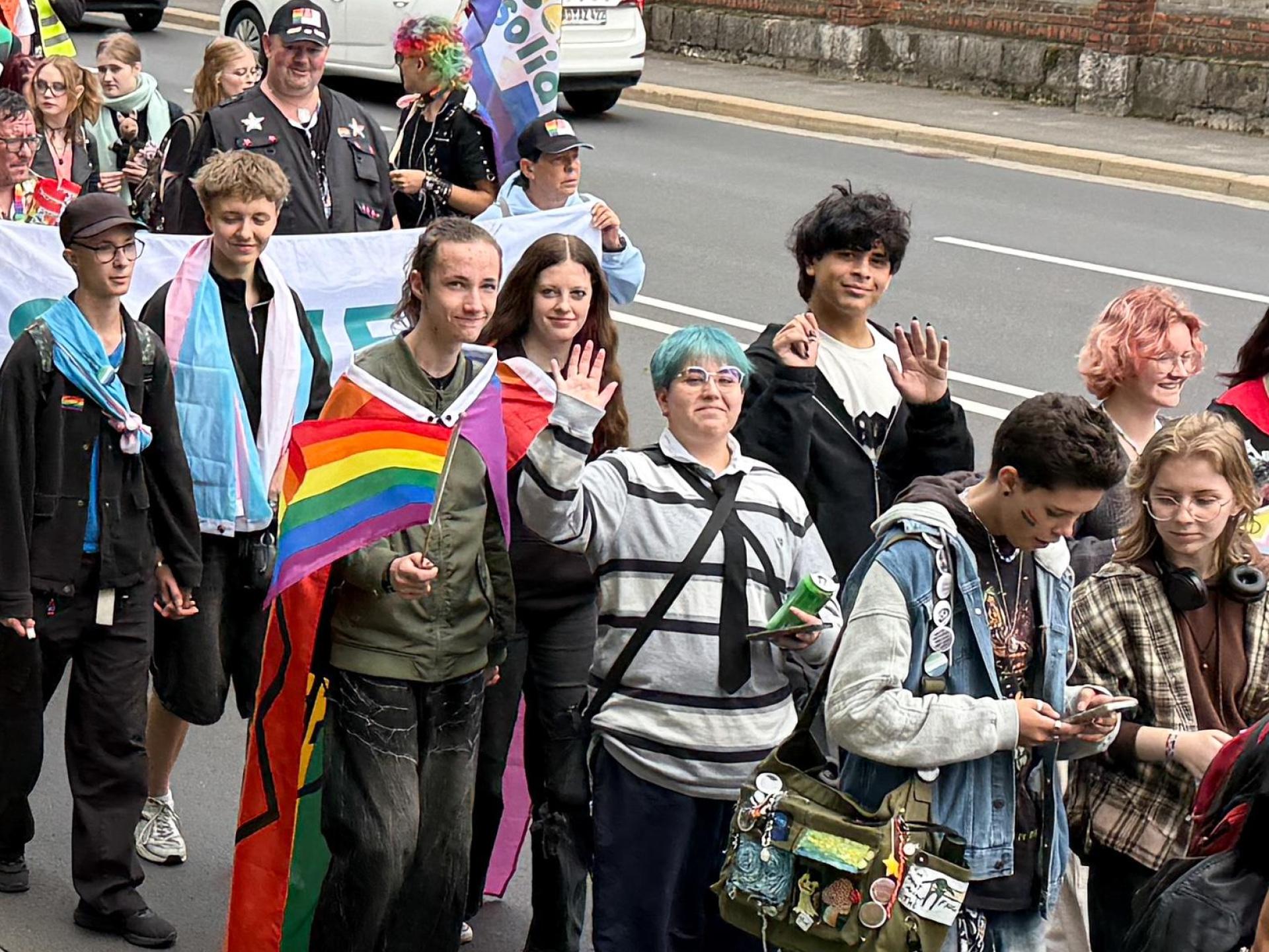 Christopher Street Days (CSD) Amberg 2025. (Bild: Petra Hartl)