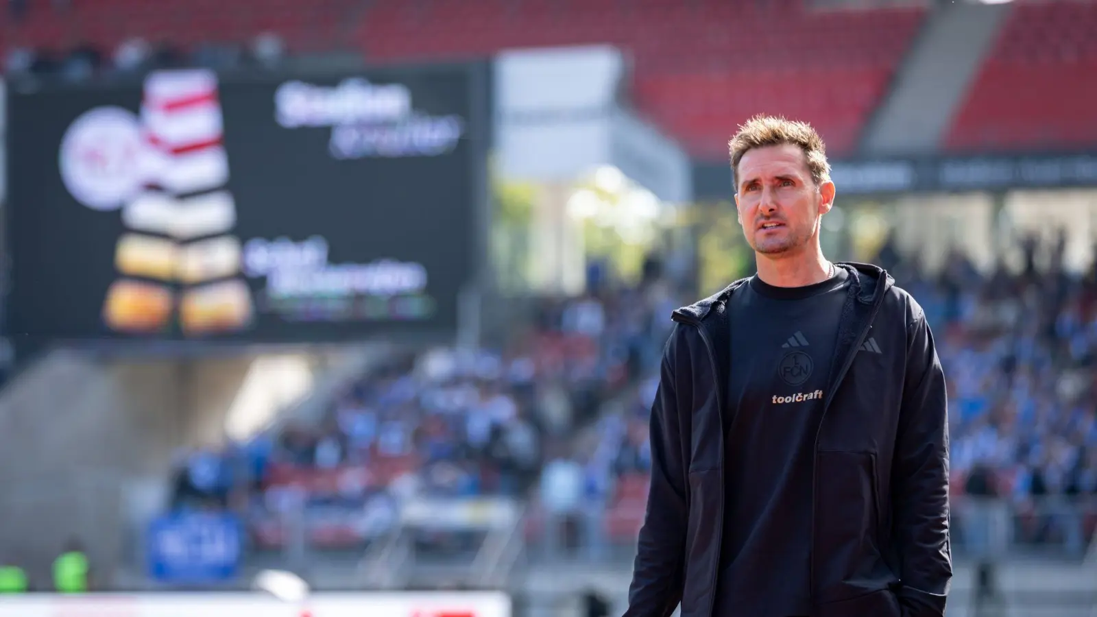 Miroslav Klose findet mit dem 1. FC Nürnberg nicht in die Erfolgsspur. (Bild: Daniel Karmann/dpa)