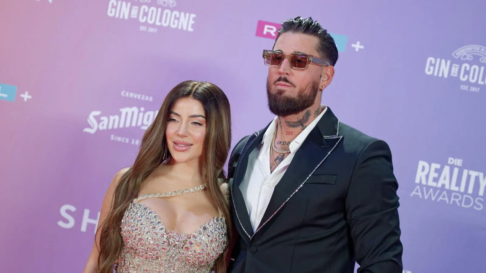 Leyla Lahouar und Mike Heiter heiraten am 30. August in Italien. (Archivbild) (Bild: Henning Kaiser/dpa)