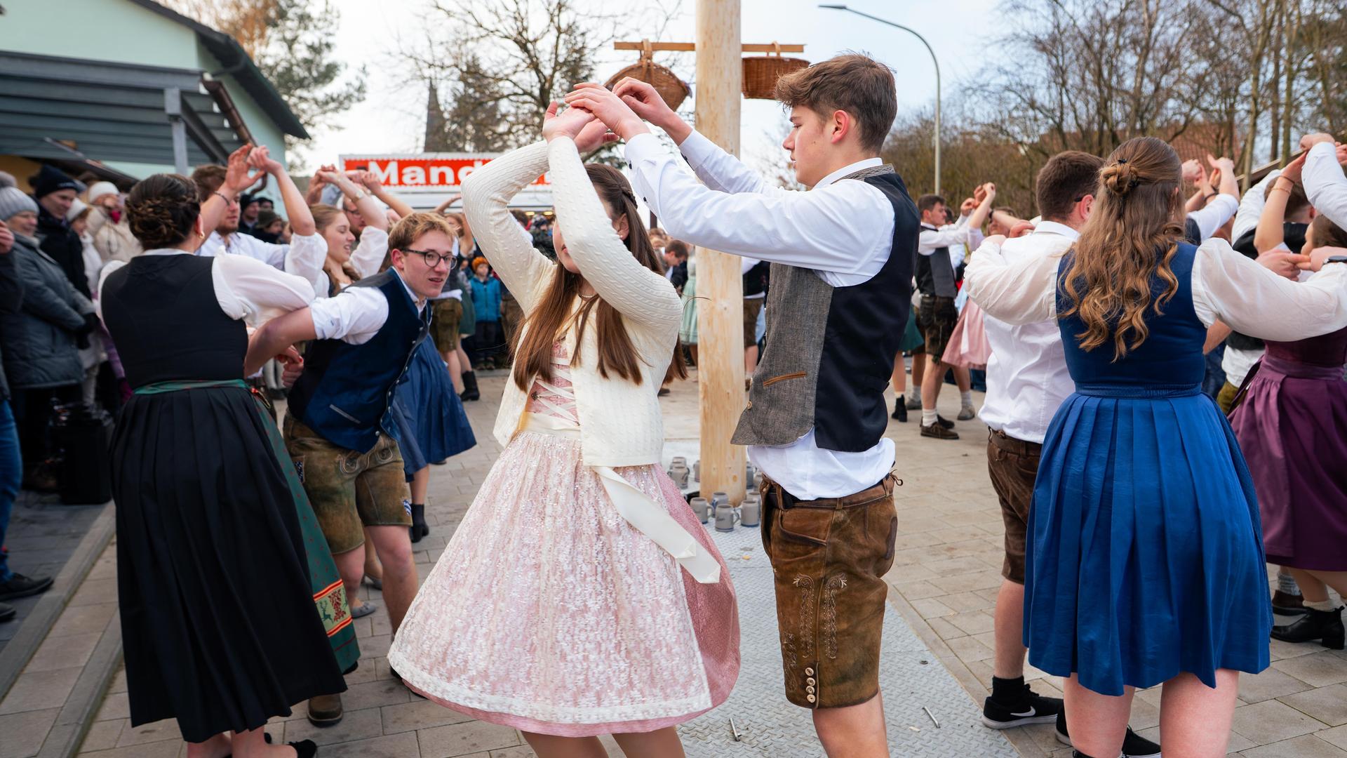 Thansüßer Kirwa am Sonntag.  (Bild: Hannes Stock)