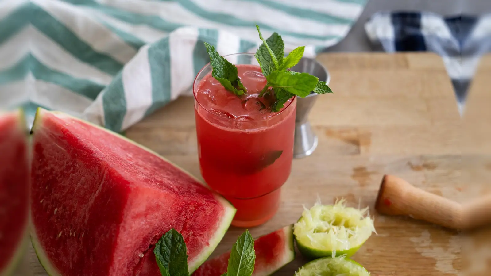 Normaler Mojito ist gut, der mit Wassermelone besser. (Bild: knz)