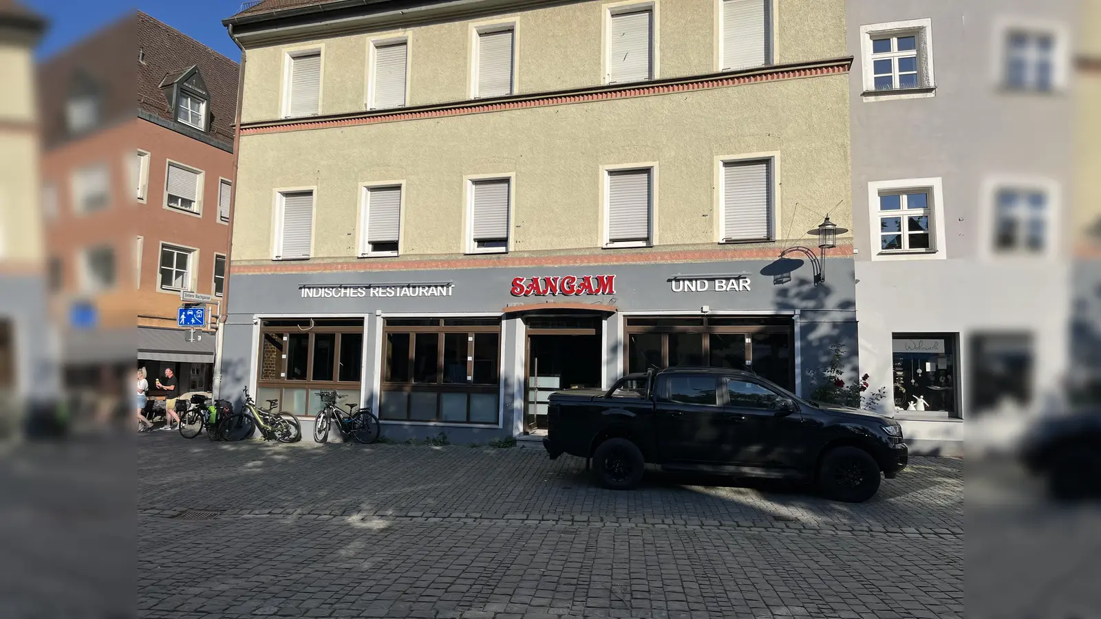 Bald soll in der Weidener Innenstadt das indische Restaurant „Sangam” eröffnen.  (Bild: mcl)