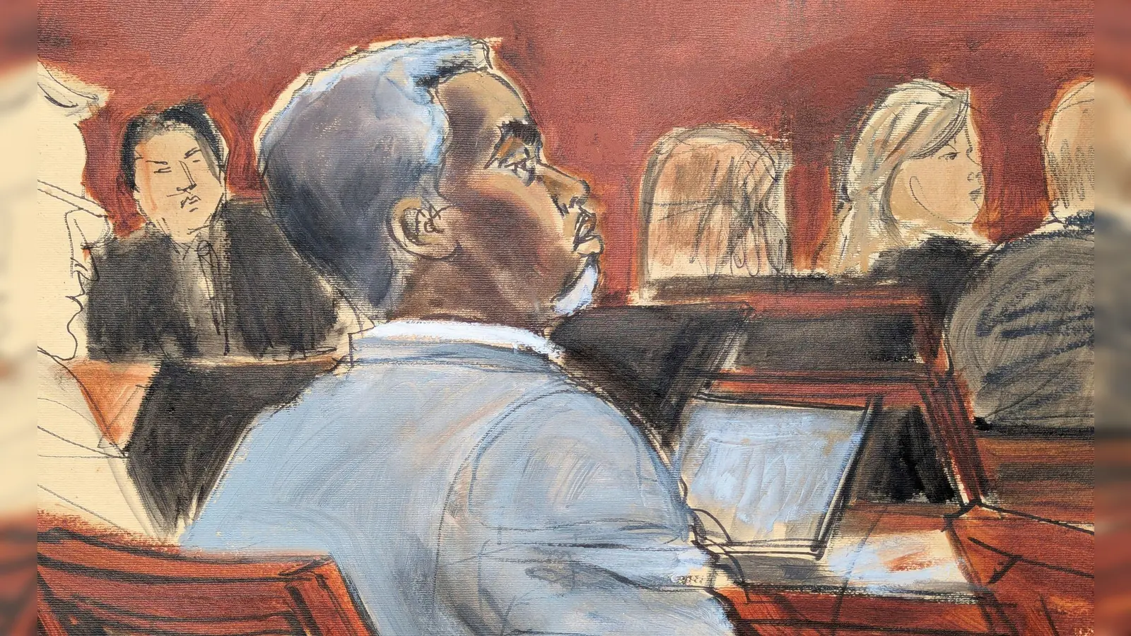 Sean „Diddy“ Combs steht in Manhattan vor Gericht. (Archivfoto) (Bild: Elizabeth Williams/AP/dpa)