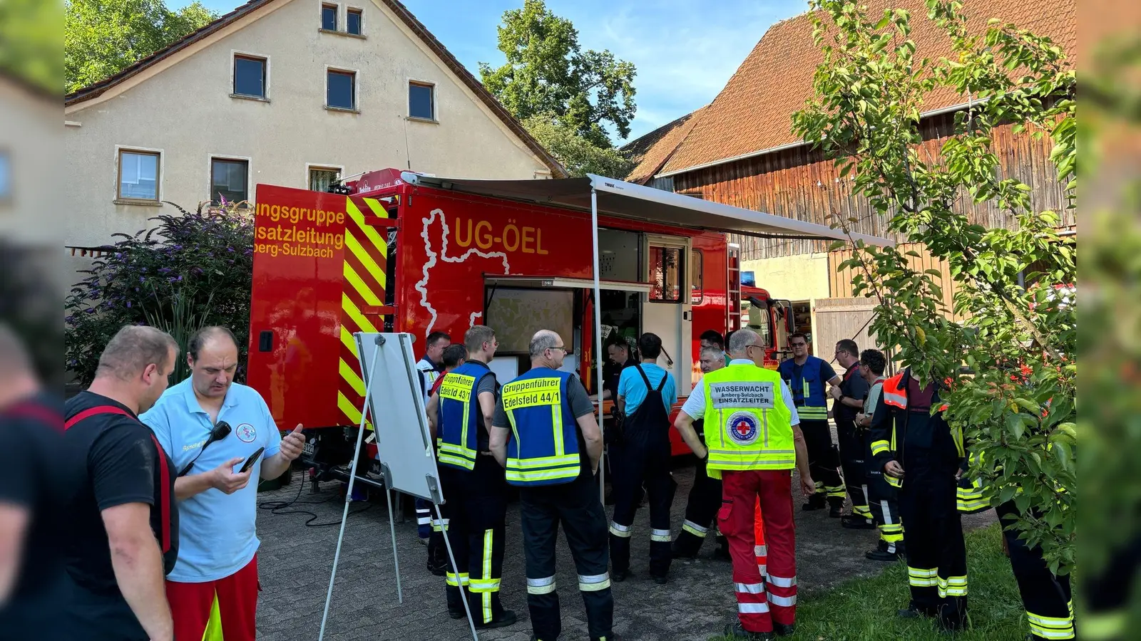 Die Suche nach der vermissten 89-Jährigen klappte dank einer reibungslosen Koordination nahezu perfekt.  (Bild: lei)