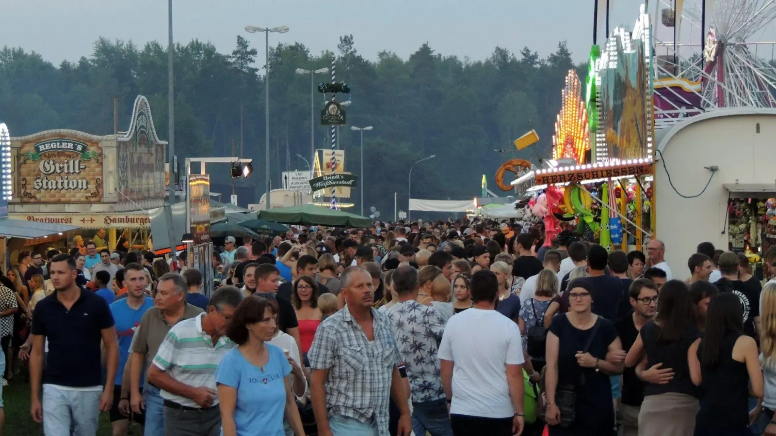 Die Veranstalter rechnen beim Deutsch-Amerikanischen Volksfest wieder mit einem Besucheransturm wie in früheren Zeiten. (Archivbild: mor)