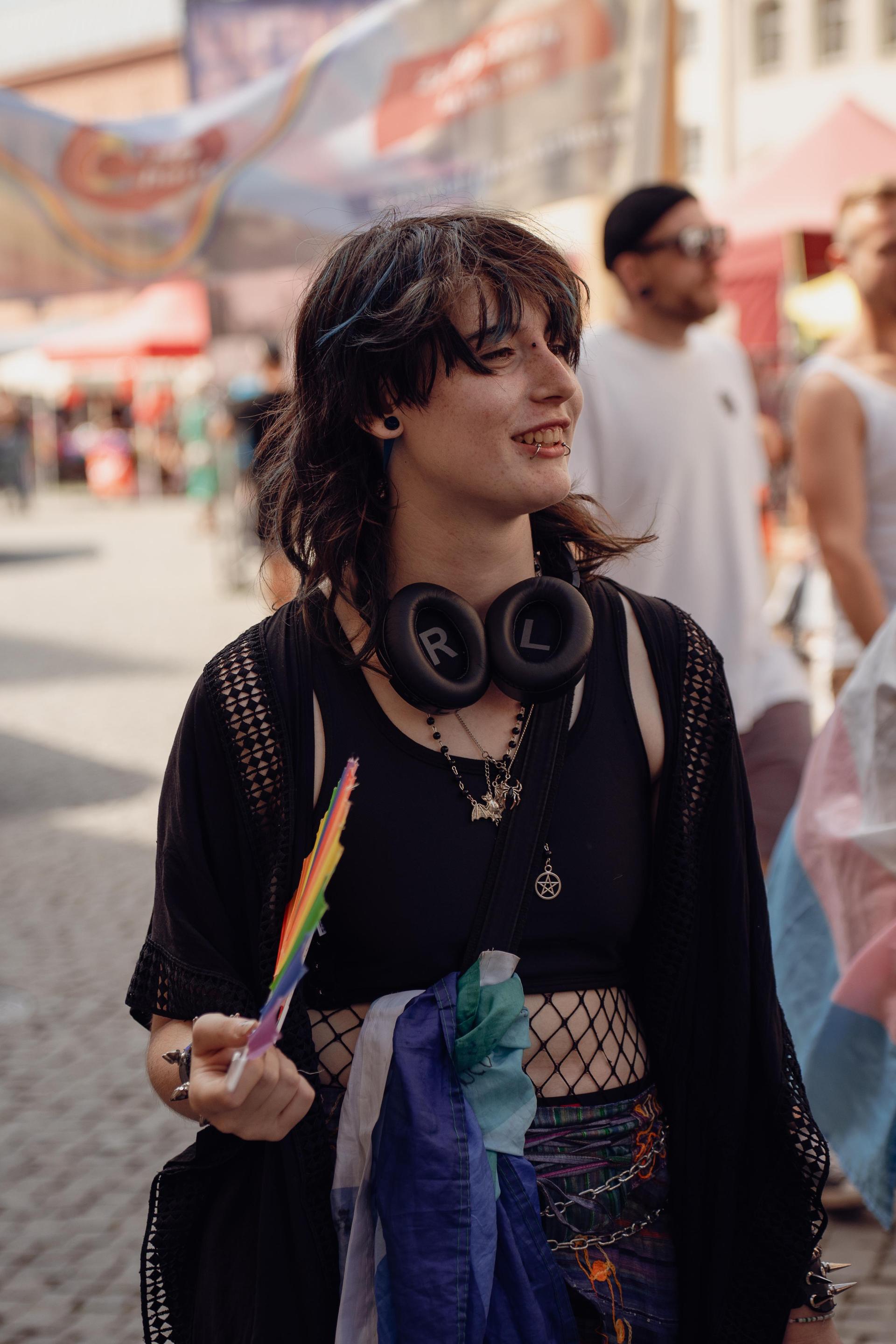 Das war beim Amberger CSD-Demozug am Samstag los. (Bild: Ria Schmidt)