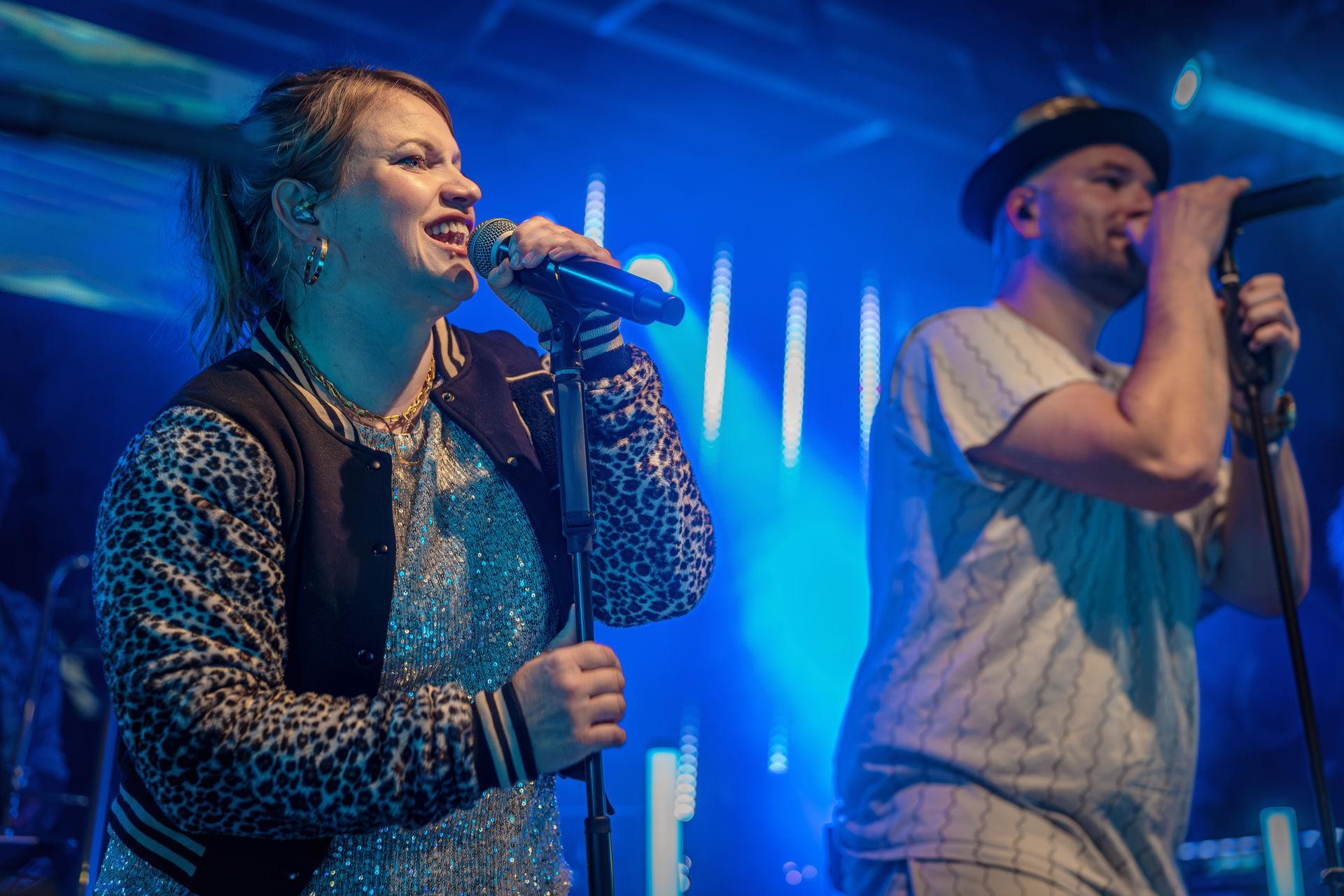 Amberg feiert Altstadtfest und macht die Nacht zum Tag. (Bild: Michael Golinski)