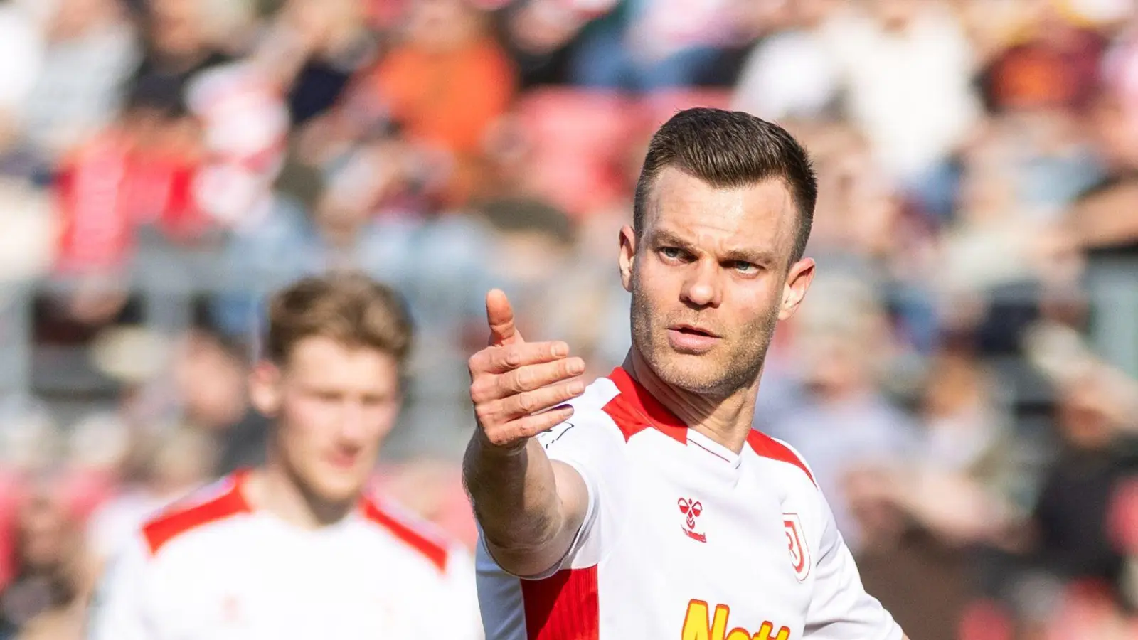 Benedikt Saller und der SSV Jahn waren wieder beim Tag der Partnervereine am Start. Dieses Mal in Pfakofen. (Bild: Sascha Janne)