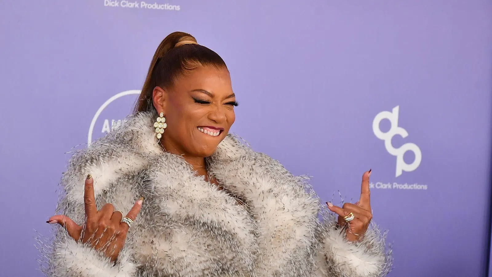 Queen Latifah moderierte die diesjährigen American Music Awards. (Bild: Casey Flanigan/imageSPACE via ZUMA Press Wire/dpa)