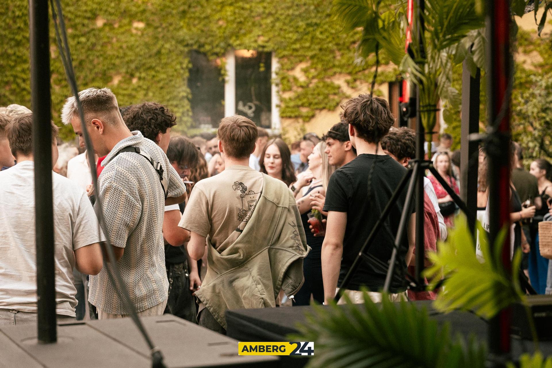 Das ging beim Amberger Altstadtfest im Casino Biergarten! (Bild: David Mueller)