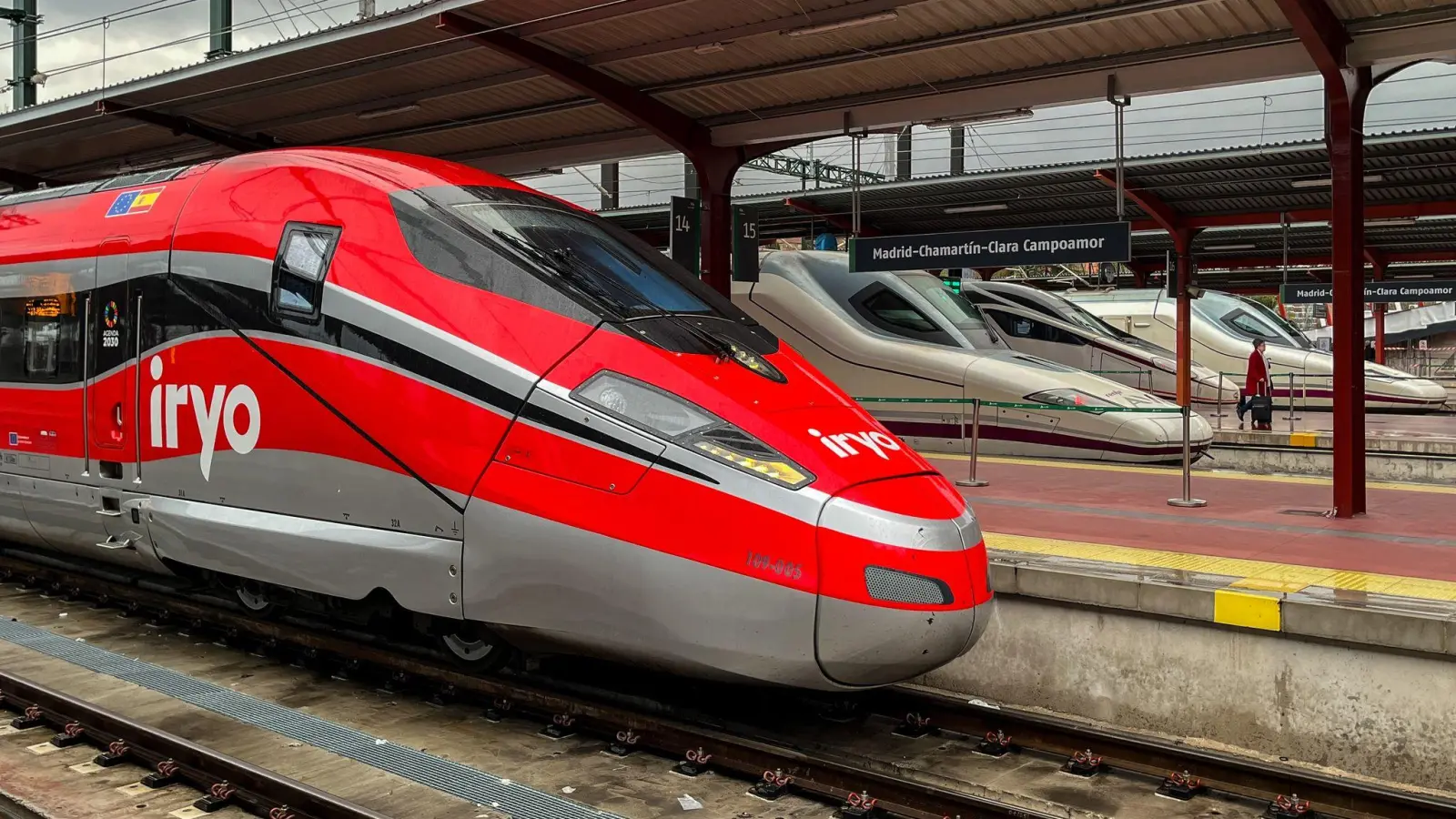 Von Spaniens Hauptstadt Madrid aus fahren Hochgeschwindigkeitszüge bis nach Südfrankreich.  (Symbolbild: Jan Woitas/dpa)