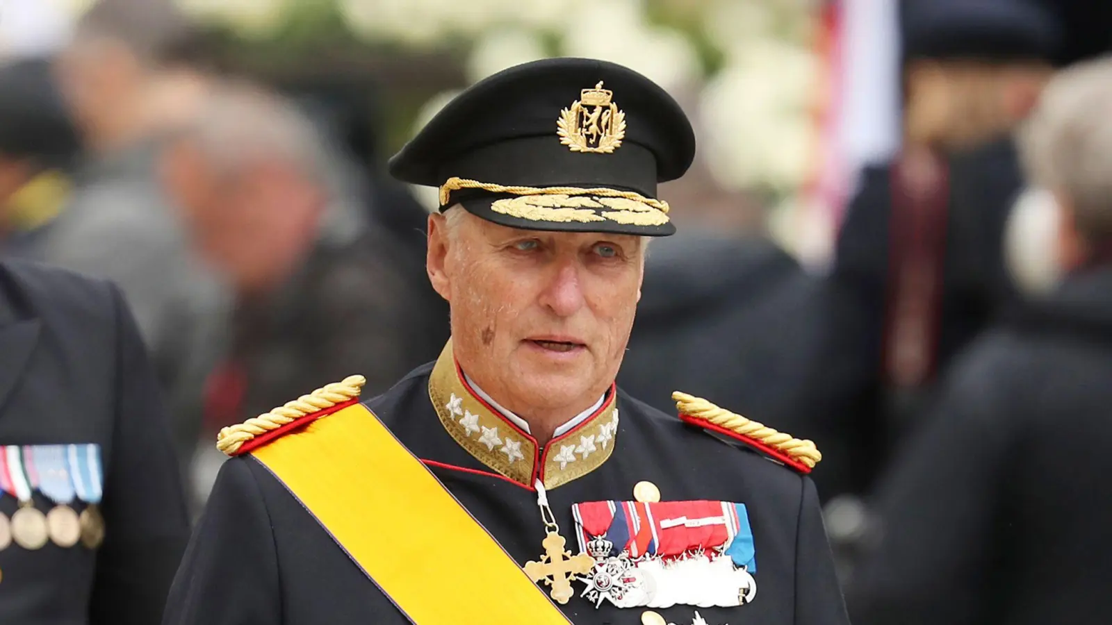 König Harald V. war ein zurückhaltender Monarch. (Archivbild) (Bild: Francisco Seco/AP/dpa)