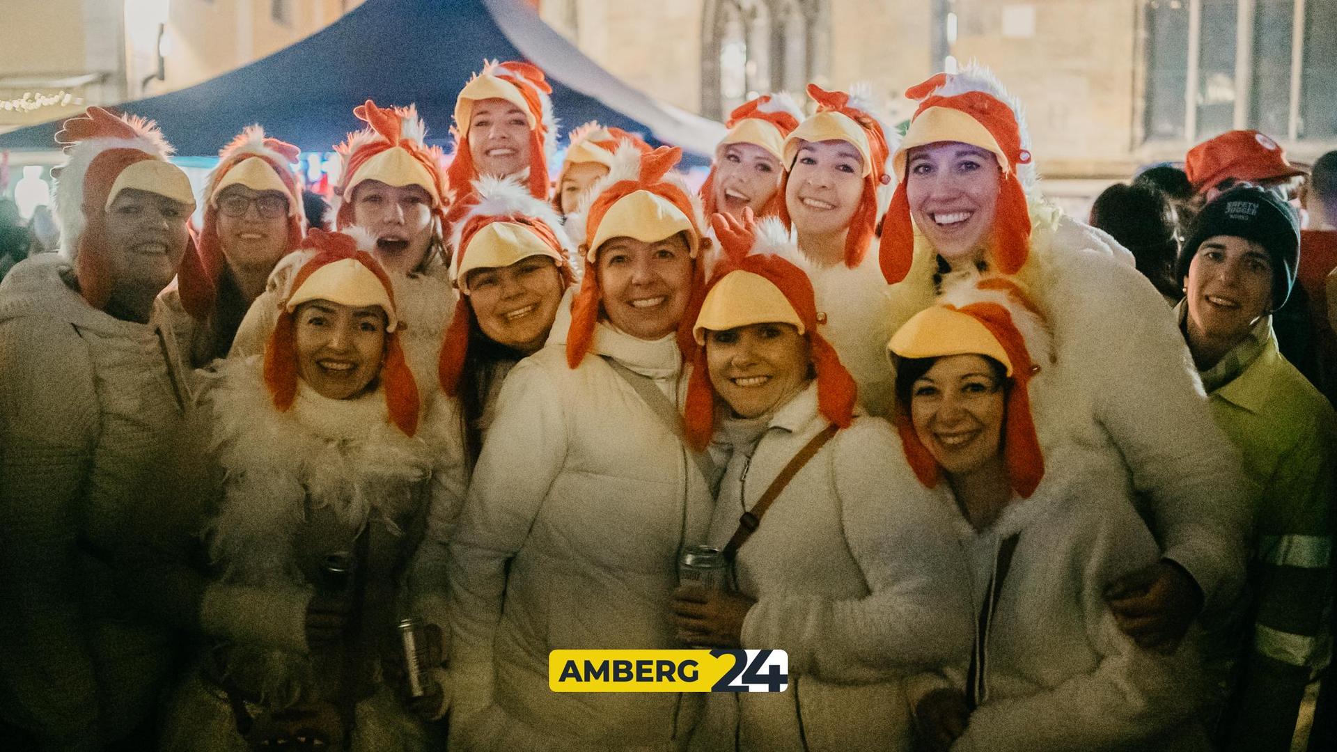 Die Bilder der Amberger Hexennacht vom Marktplatz. (Bild: Mario Donhauser)