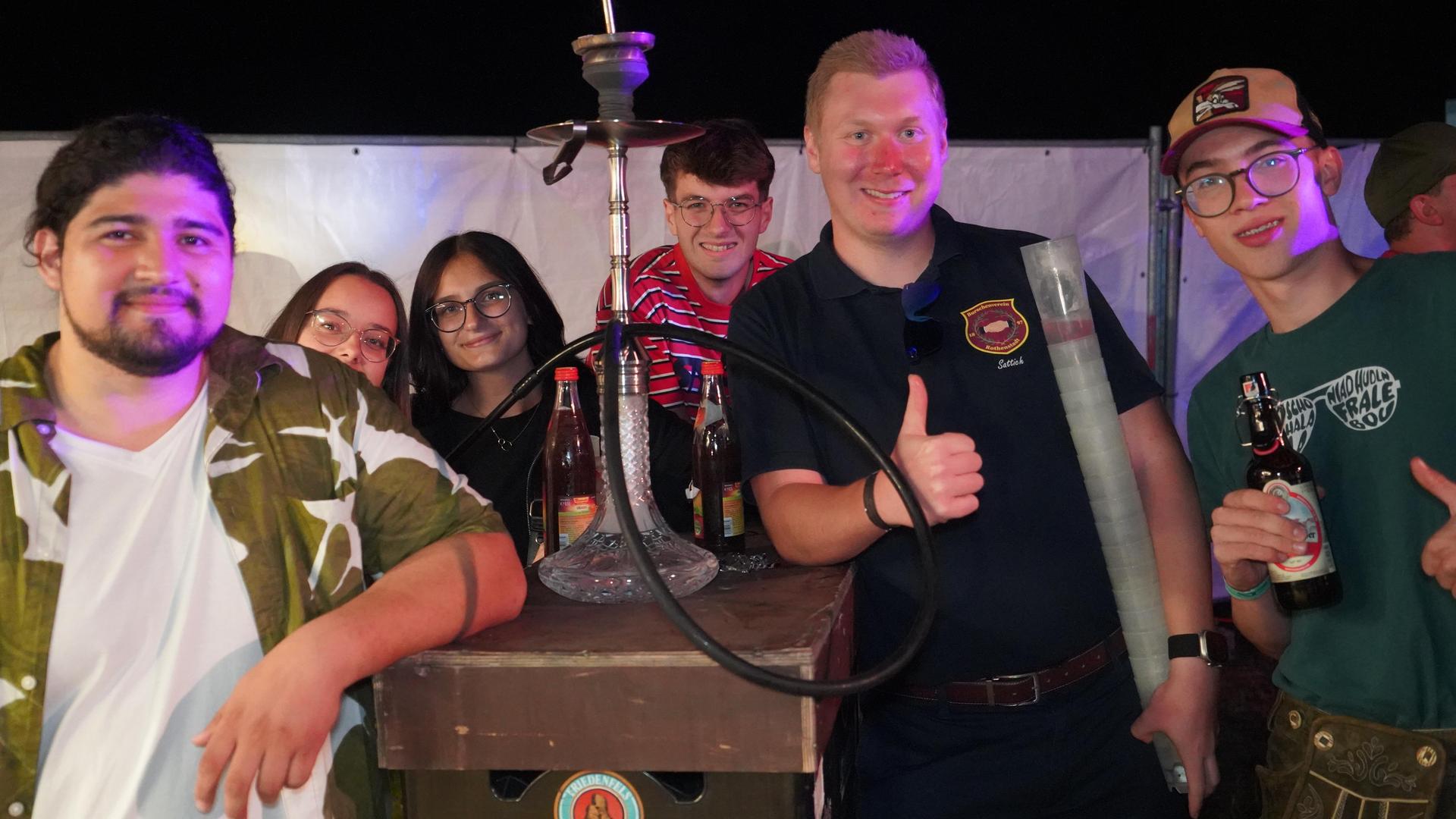 Die „Sandtastic”-Beachparty in Störnstein. (Bild: mcl)