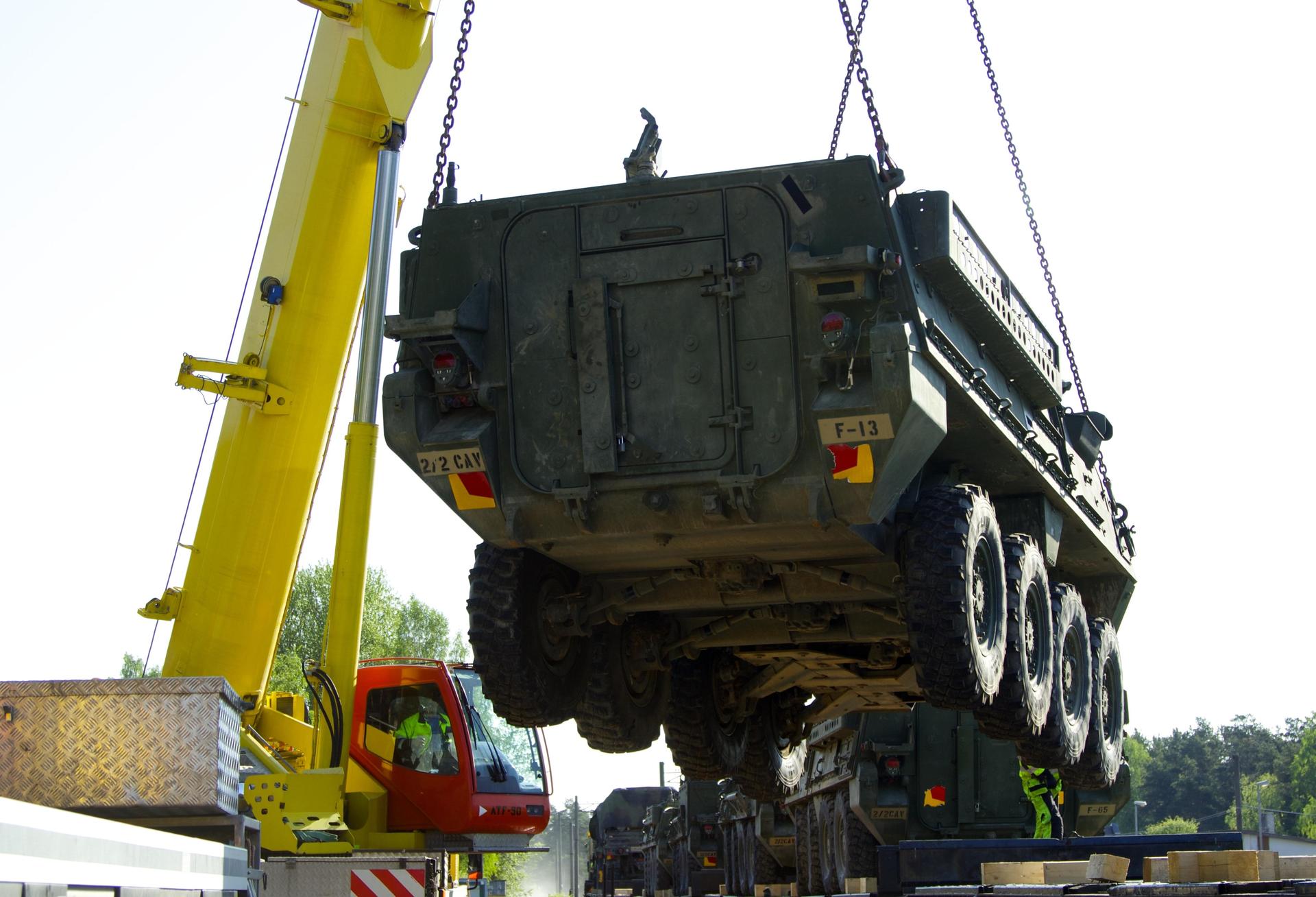 Müssen die Stryker-Panzer weg aus Vilseck? Neue Berichte nähren Spekulationen um den Abzug von US-Soldaten? (Bild: Capt. Jennifer Cruz)
