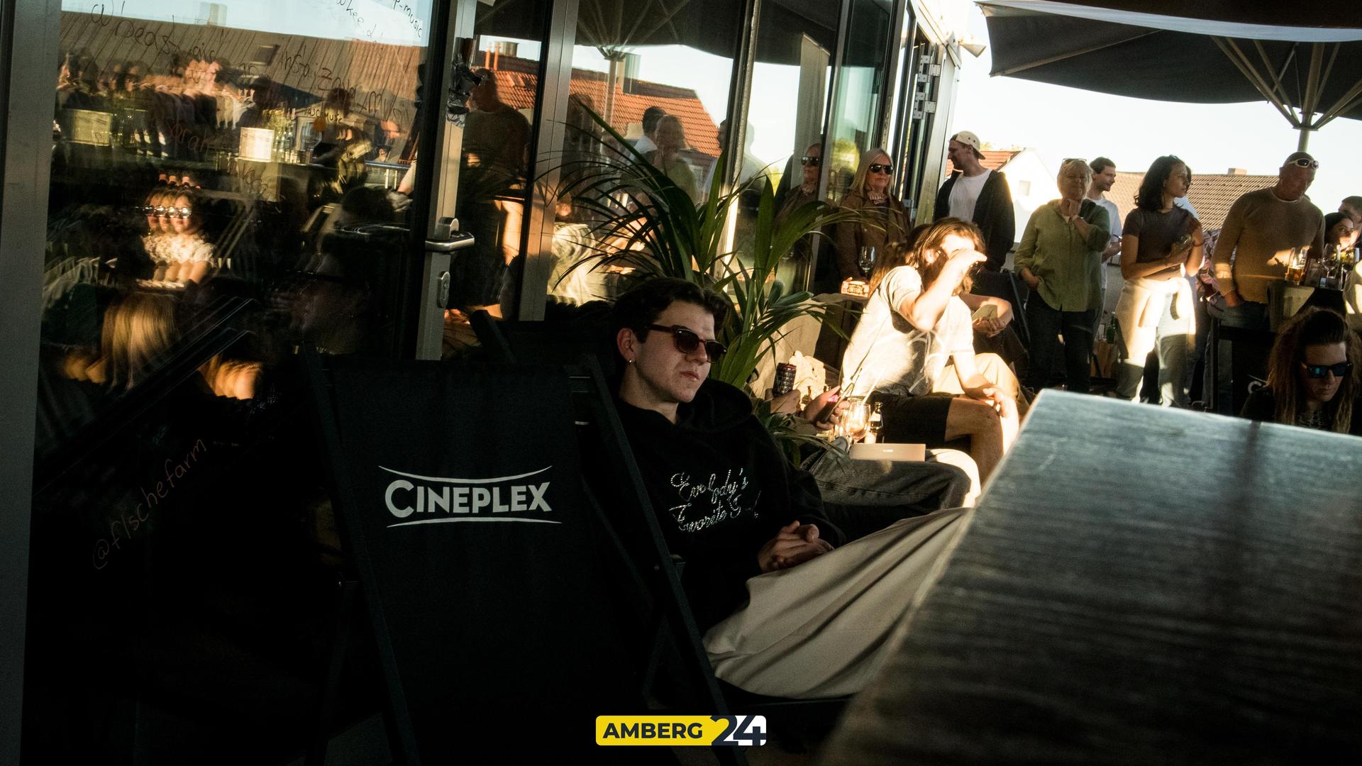 Open-Stage Veranstaltung auf der Cineplex Dachterrasse (Bild: Mario Donhauser)