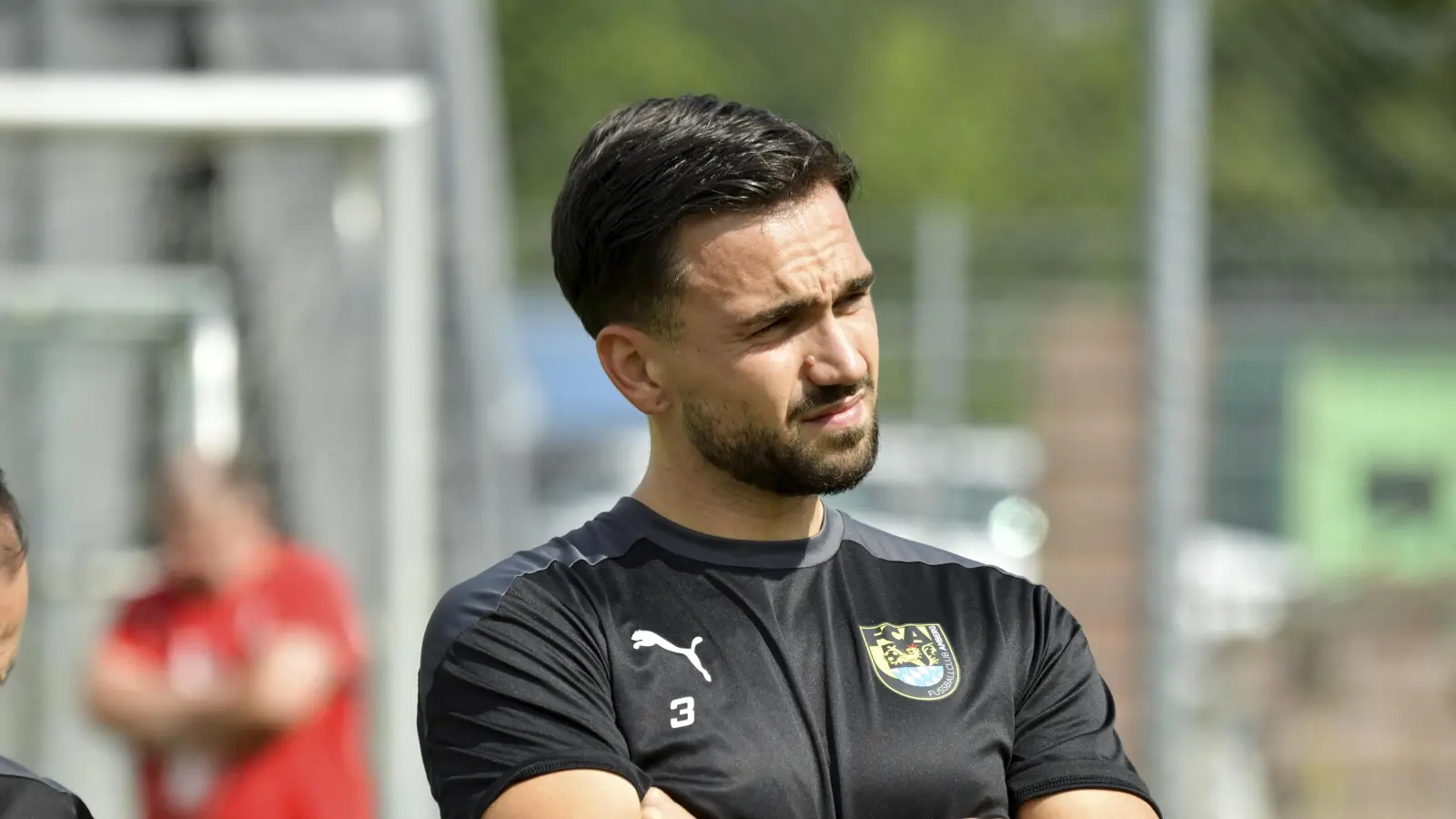 Kenan Muslimovic war zum Trainingsauftakt noch da.  (Bild: Hubert Ziegler)