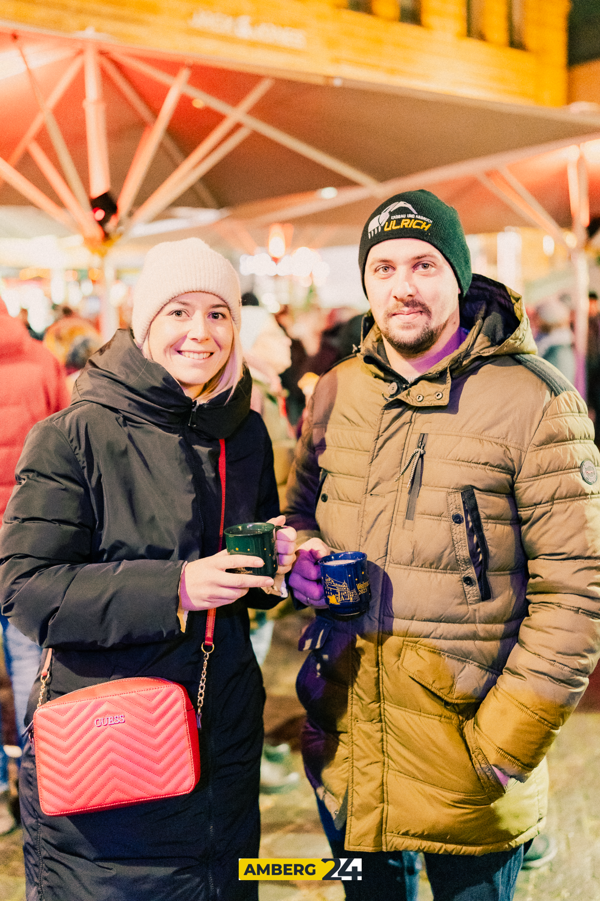 Bilder vom Amberger Weihnachtsmarkt. (Bild: Laura Kopold )