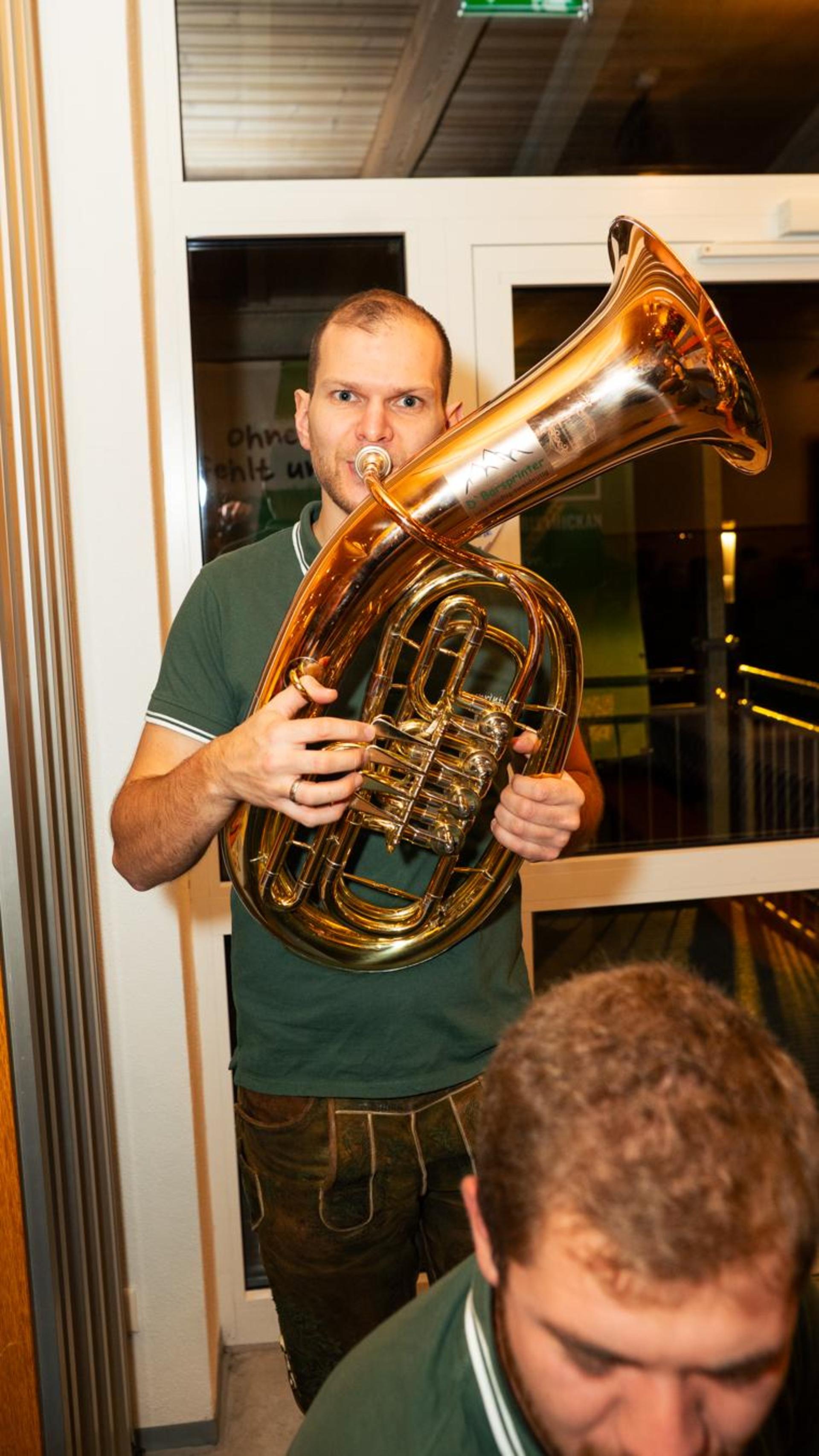 Endspurt bei der Thansüßer Kirwa am Montag.  (Bild: Hannes Stock)