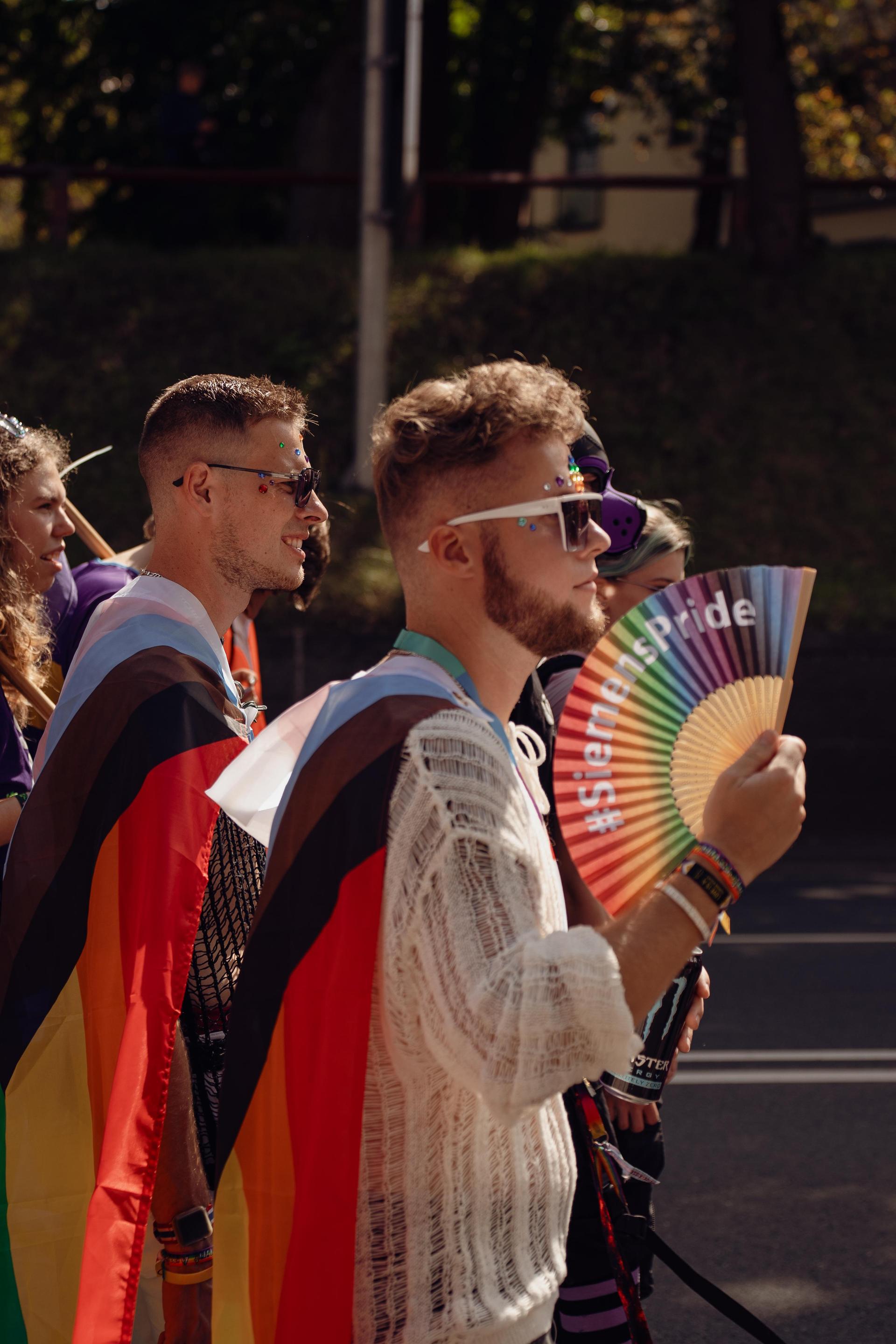 Das war beim Amberger CSD-Demozug am Samstag los. (Bild: Ria Schmidt)