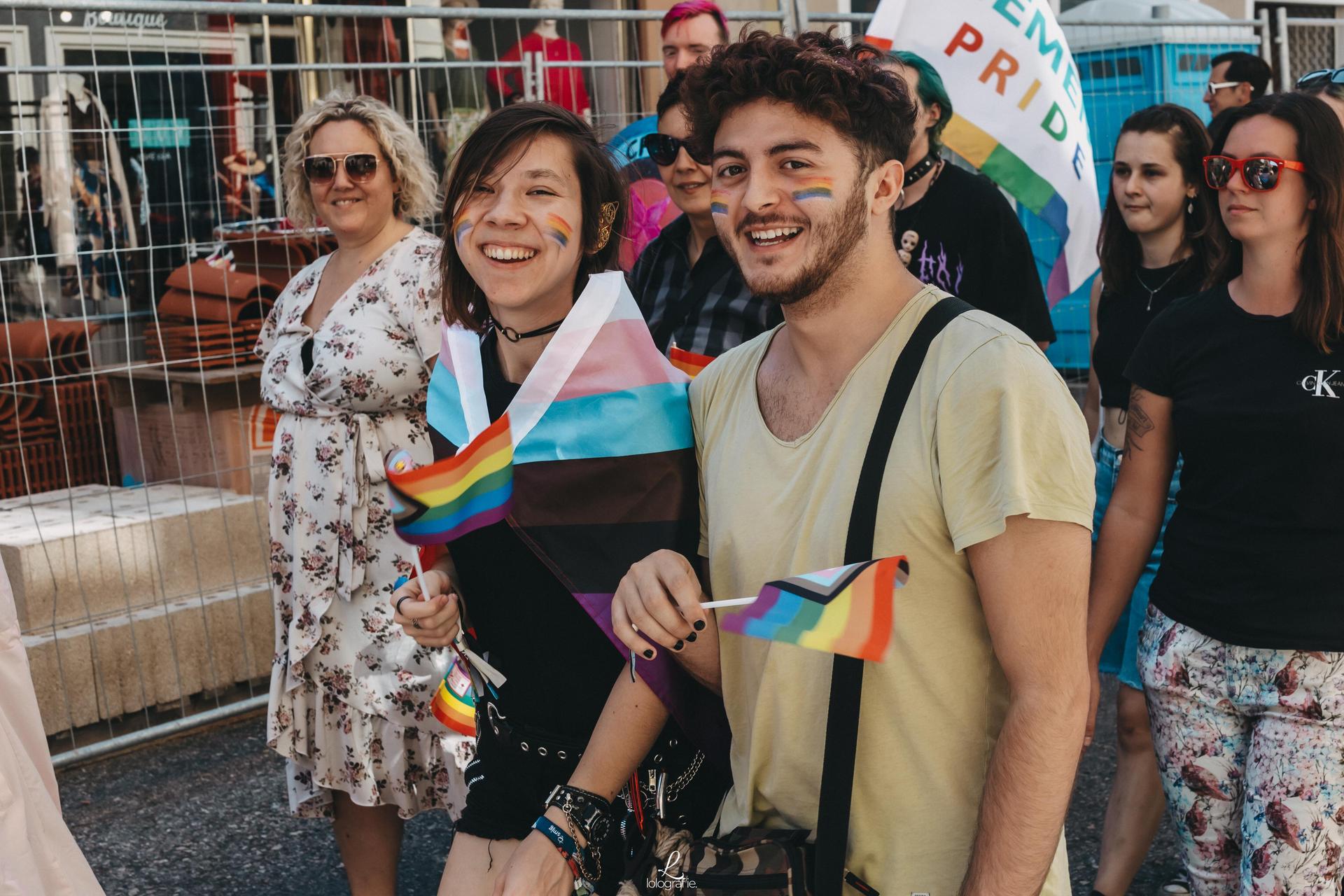 Die Bilder von der CSD-Parade 2023 in Amberg. (Bild: Leonie Hartung)