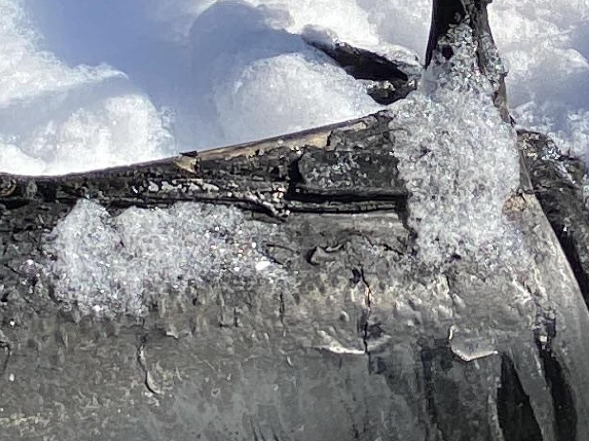 Der Jaguar-Oldtimer brannte komplett aus. (Bild: Polizeiinspektion Münchberg)