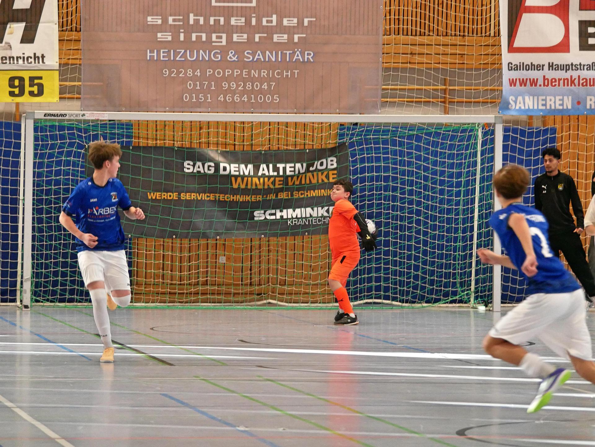 Die Fotos zur Amberger Stadtmeisterschaft der C-Junioren.  (Bild: ama)