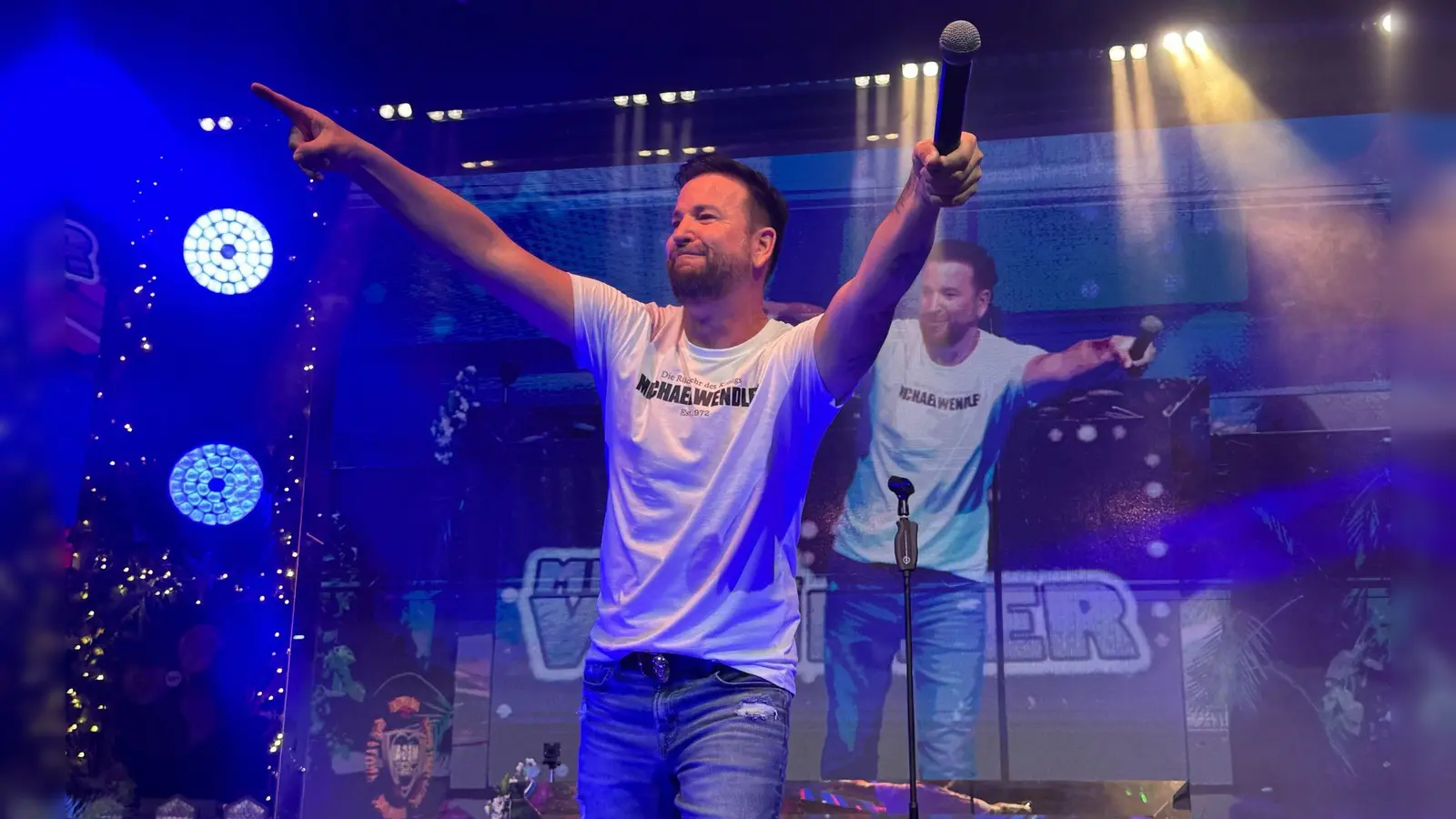 Für Wendler war es der erste Mallorca-Auftritt nach jahrelanger Pause. (Bild: privat/dpa)