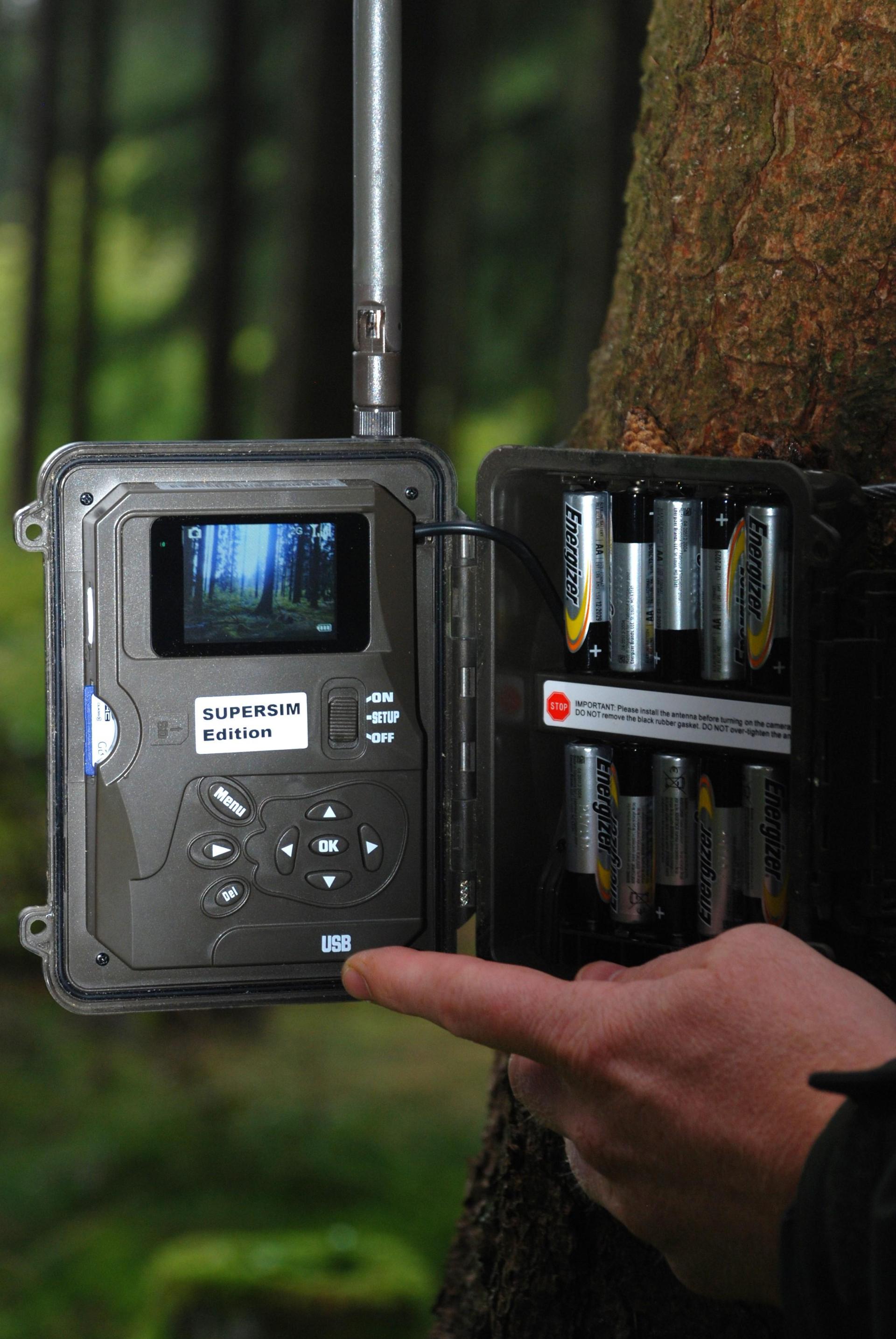 In Freudenberg wird eine Wildkamera gestohlen. Die Polizei hat ein Ermittlungsverfahren eingeleitet (Symbolbild: cvl)