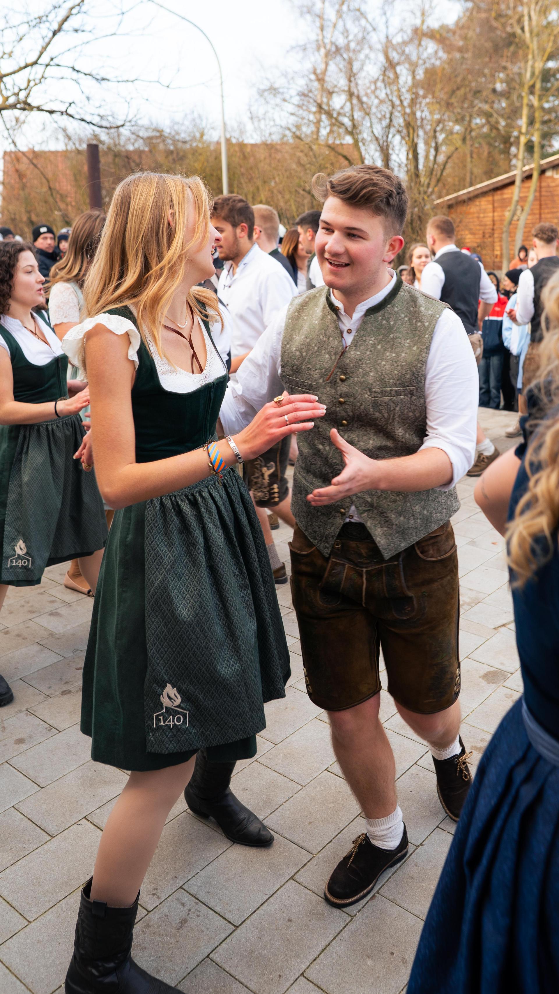 Thansüßer Kirwa am Sonntag.  (Bild: Hannes Stock)