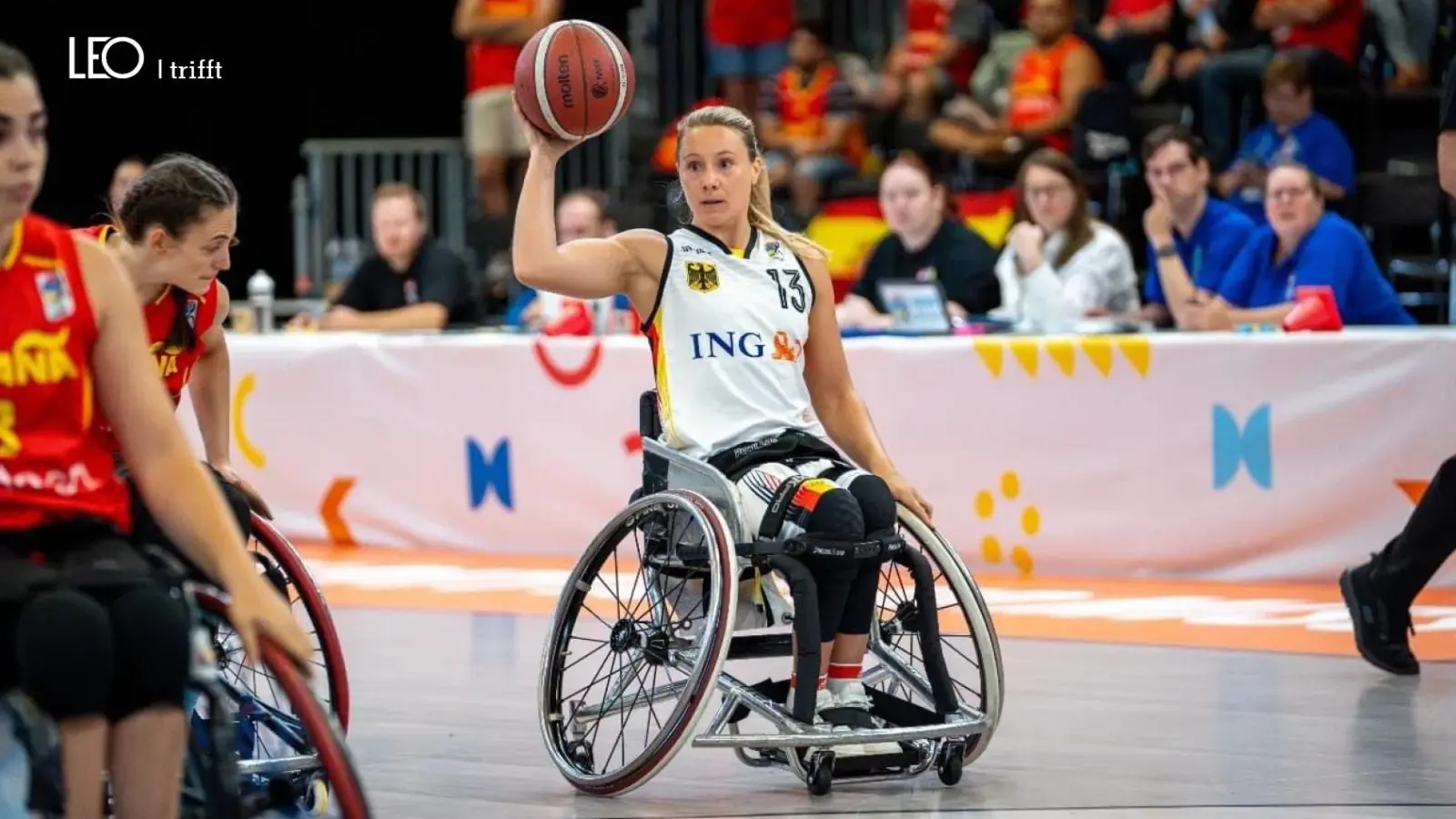 Svenja Mayer ist erfolgreich mit der Deutschen Rollstuhlbasketball-Mannschaft unterwegs. (Bild: Lea-Mareen Kuhnle (Lea-Mareen.Kuhnle@oberpfalzmedien.de))