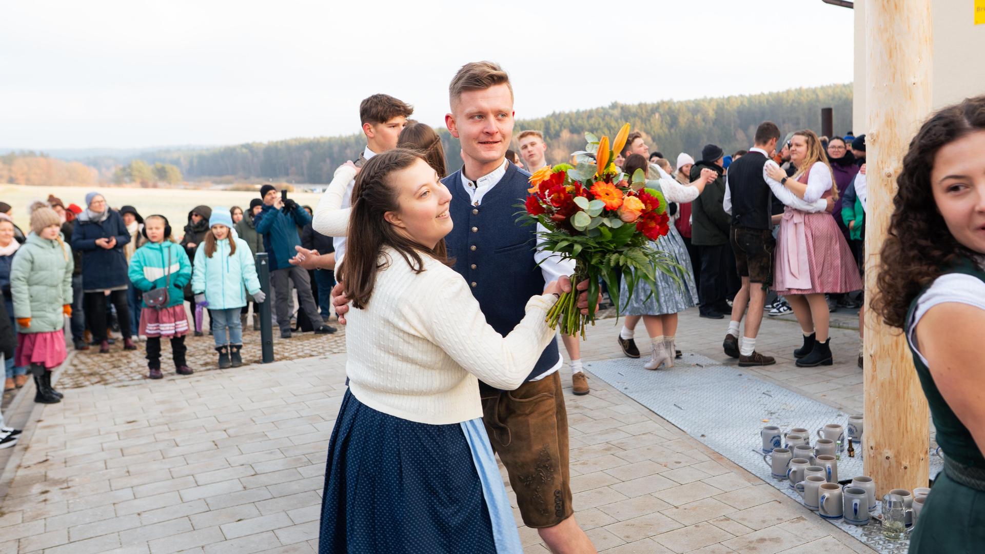 Thansüßer Kirwa am Sonntag.  (Bild: Hannes Stock)