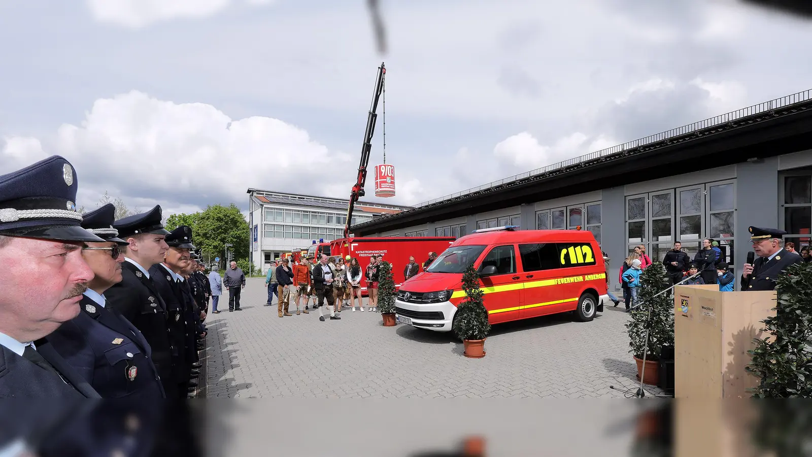 Wegen des Wachfests der FFW Amberg wird der Schießstätte Weg am Sonntag, 4. Mai, gesperrt sein. (Archivbild: Wolfgang Steinbacher)