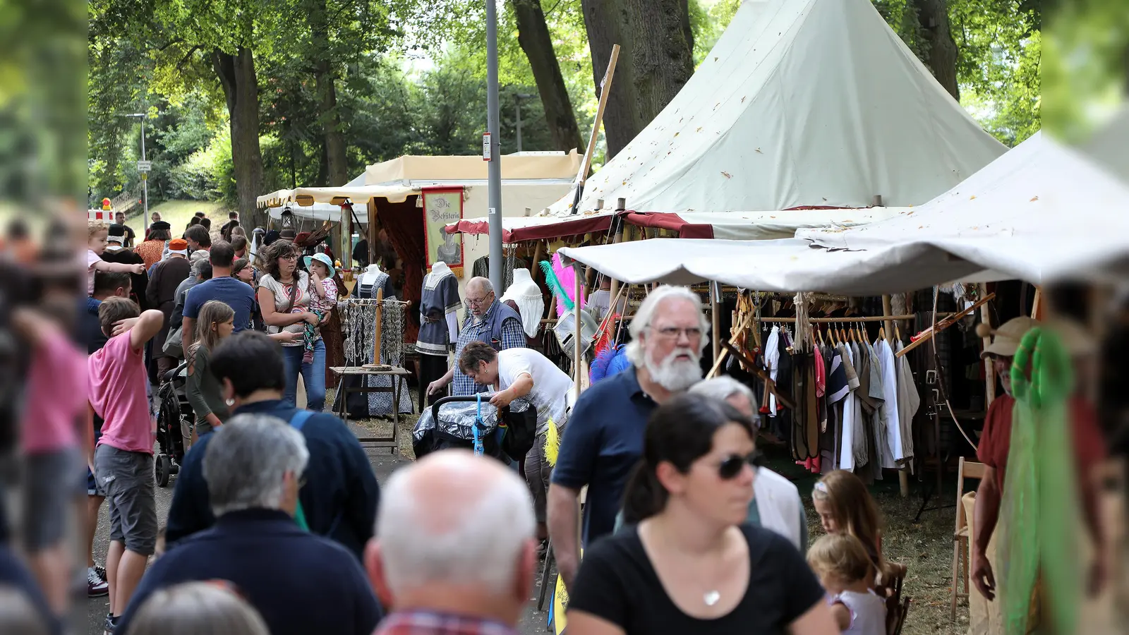Am Donnerstag, 8. August, beginnt das 12. Amberger Brunnenfest. (Bild: Wolfgang Steinbacher)