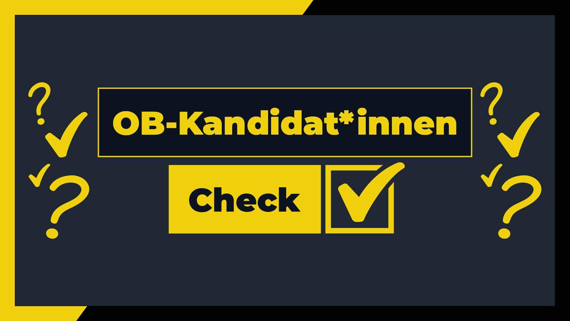 Interview und Vorstellung mit den OB-Kandidat*innen. (Bild: Marina Gube)