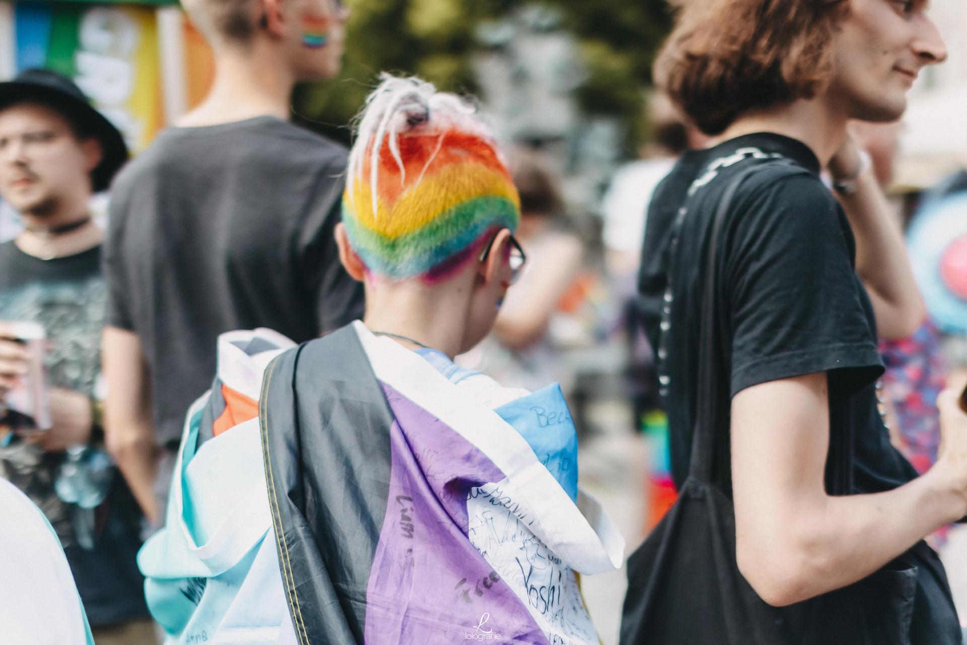 Die Bilder von der CSD-Parade 2023 in Amberg. (Bild: Leonie Hartung)