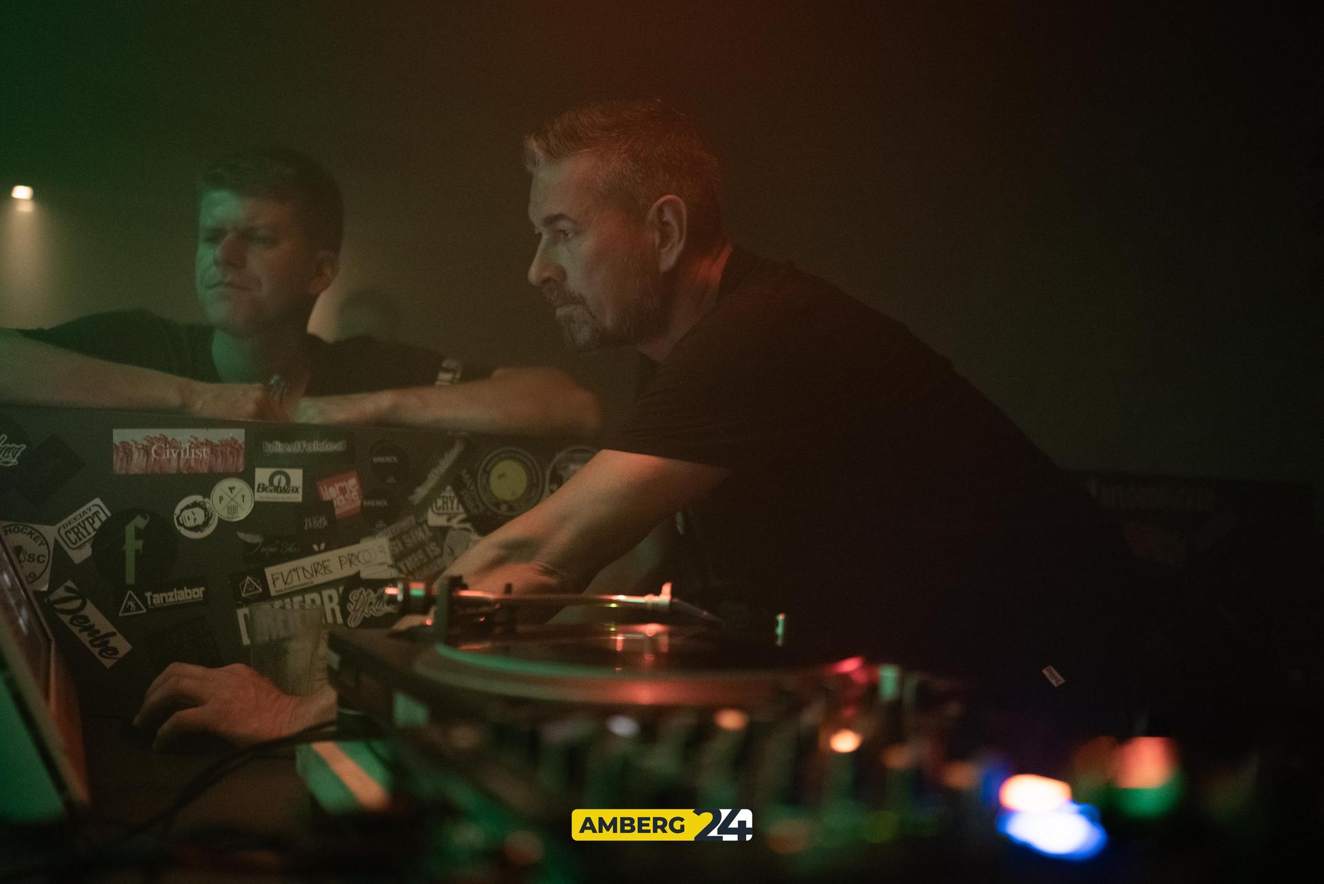 Dark Techno und Electro gab&#39;s am Samstag im Trio Amberg! (Bild: Mario Donhauser)