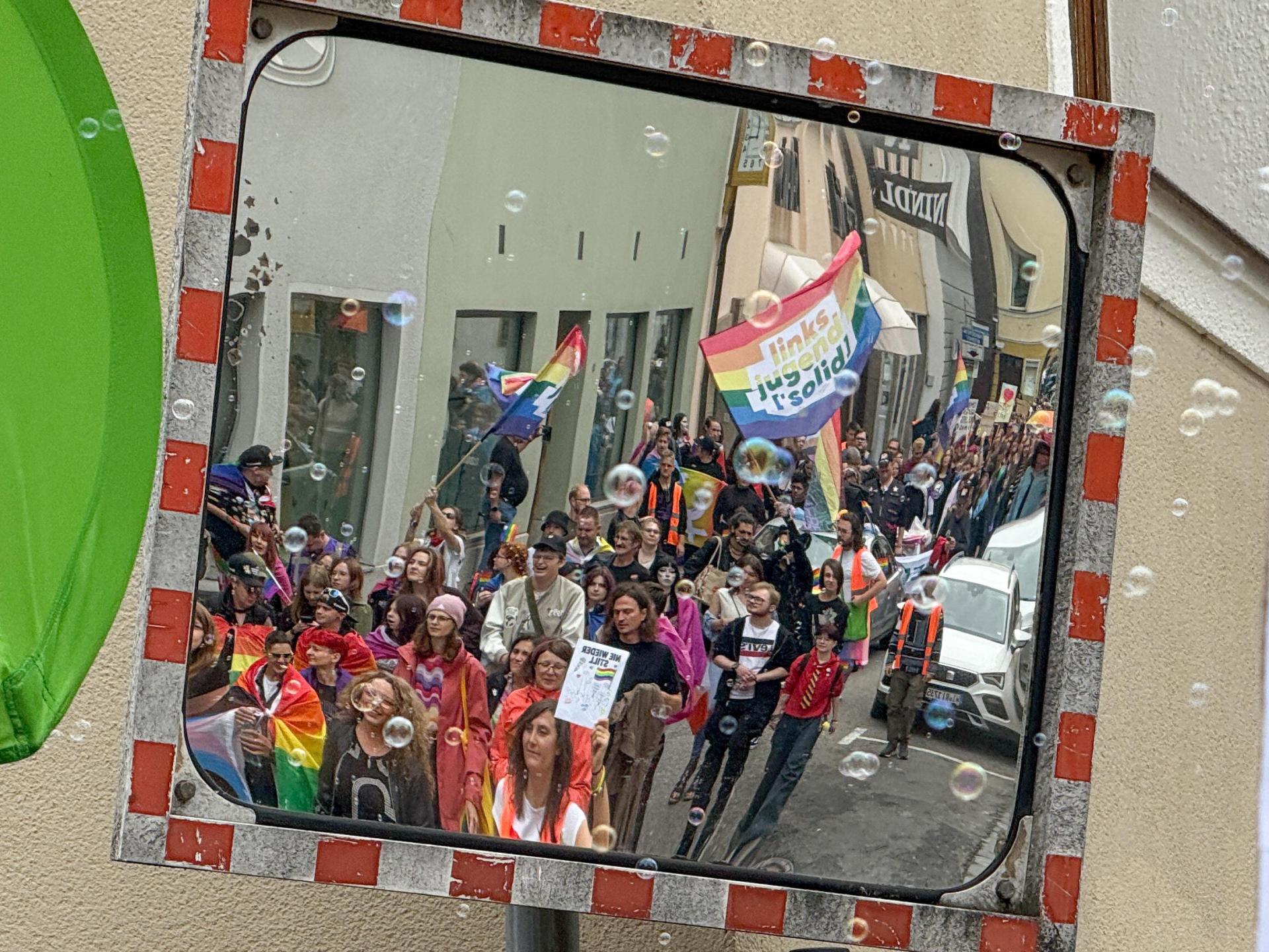 Christopher Street Days (CSD) Amberg 2025. (Bild: Petra Hartl)
